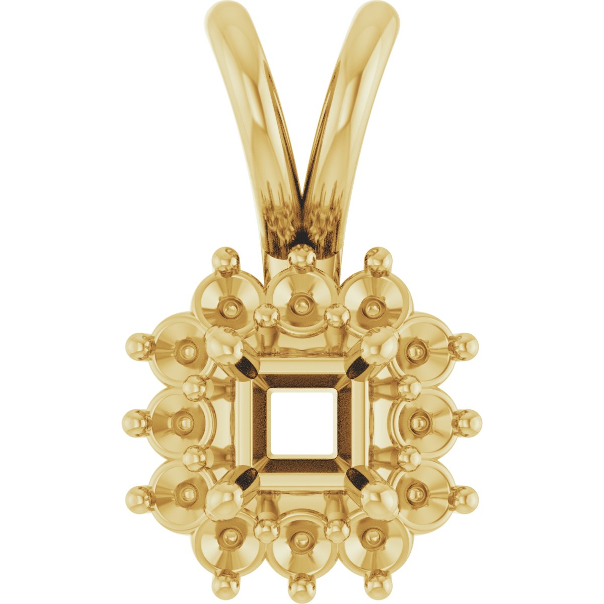 Halo-Style Pendant