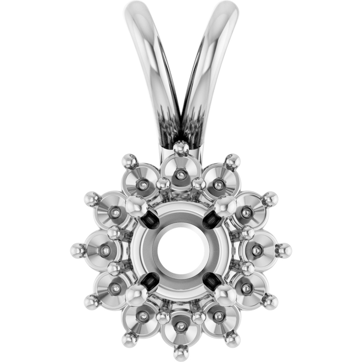Halo-Style Pendant