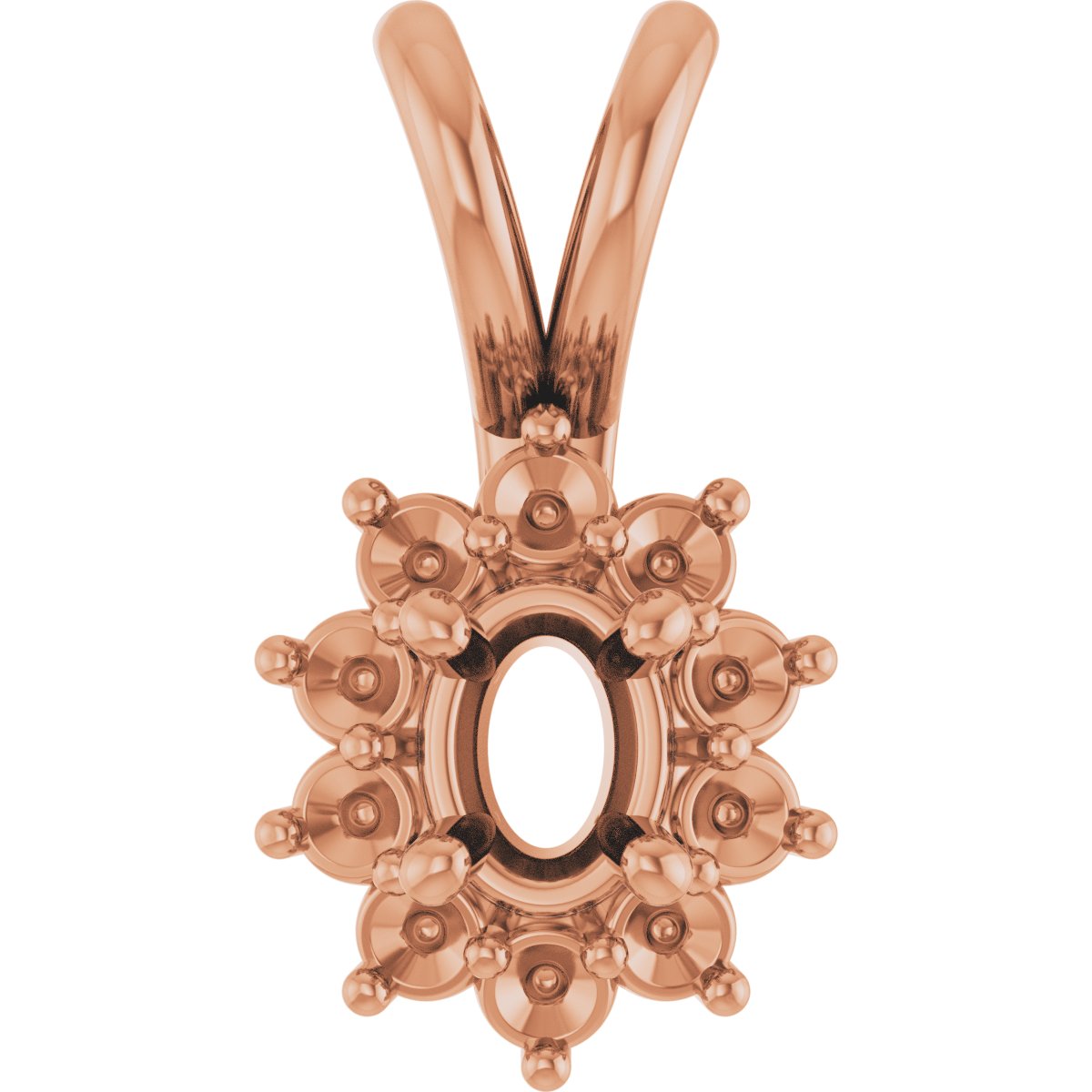 Halo-Style Pendant