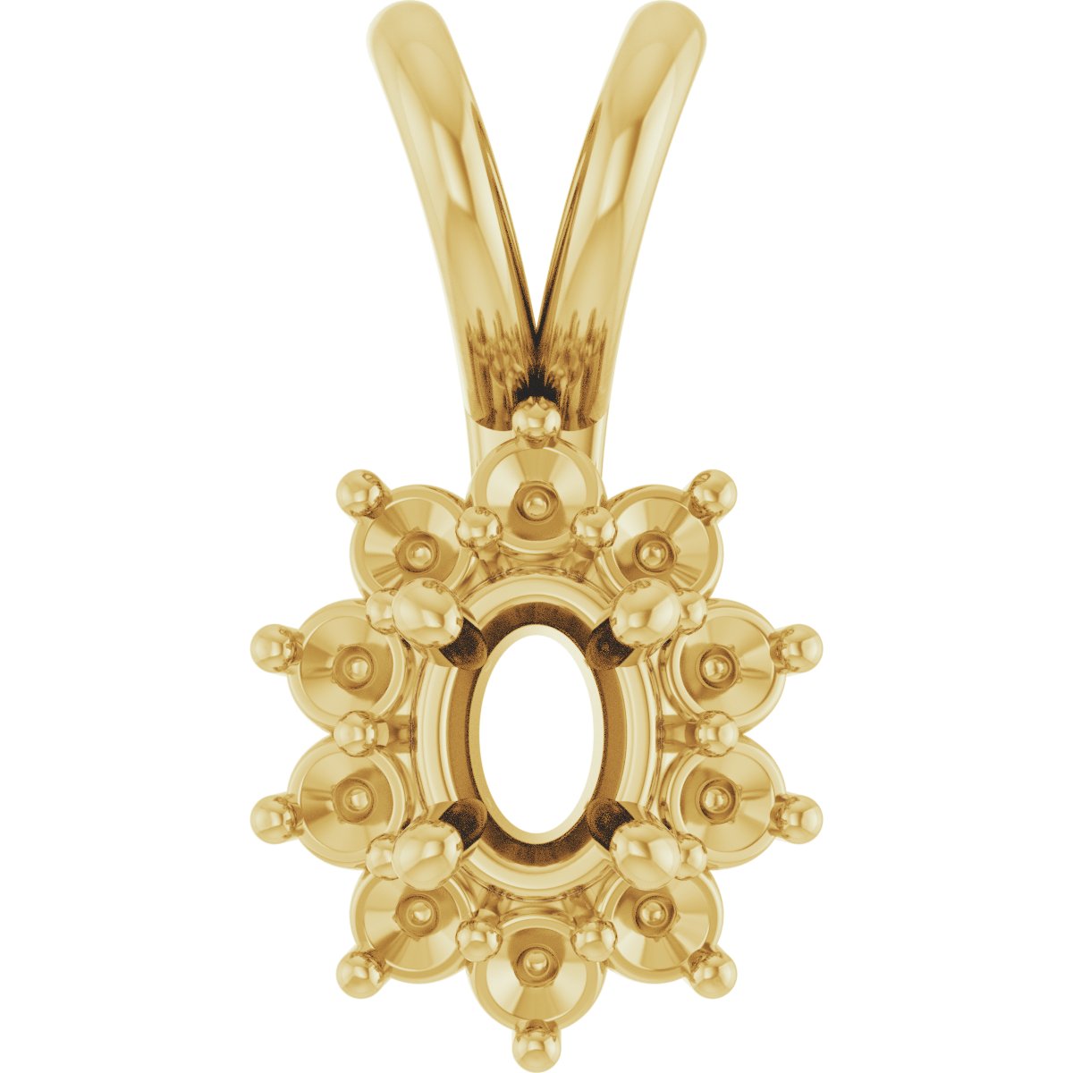 Halo-Style Pendant
