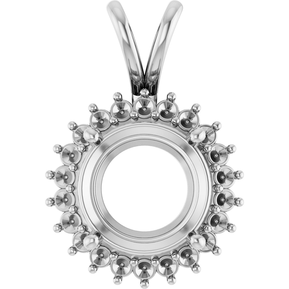 Halo-Style Pendant