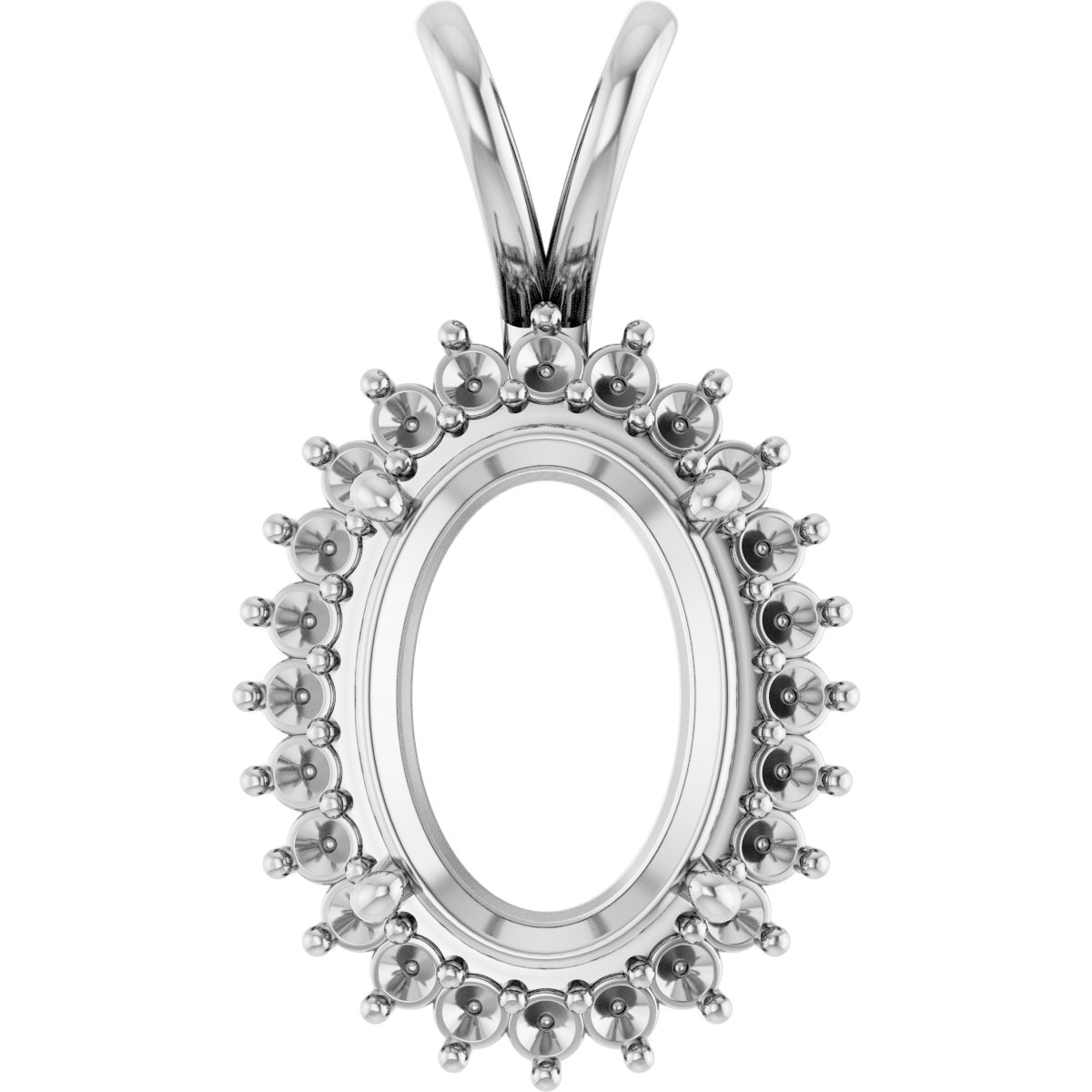 Halo-Style Pendant