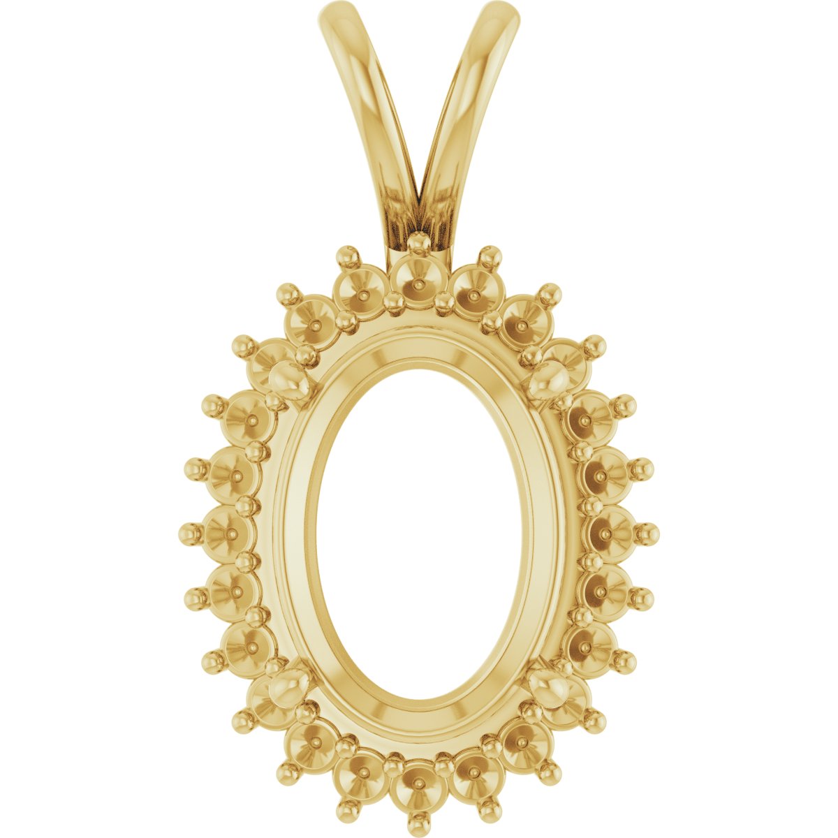 Halo-Style Pendant