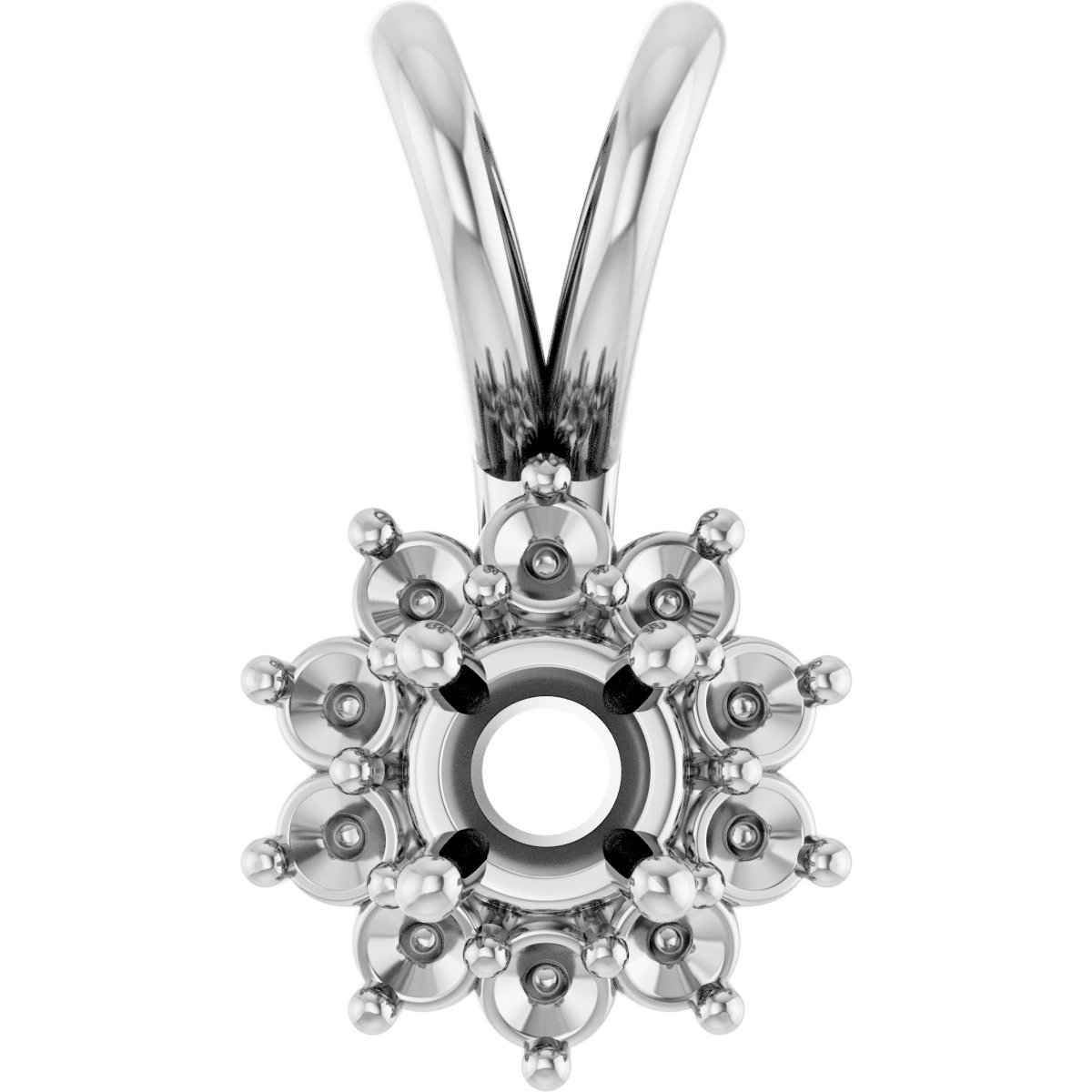 Halo-Style Pendant