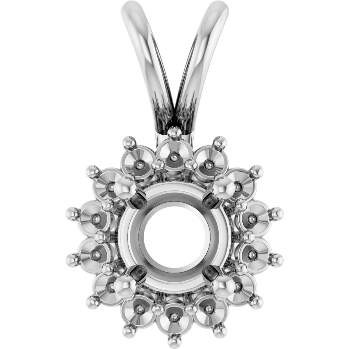 Halo-Style Pendant