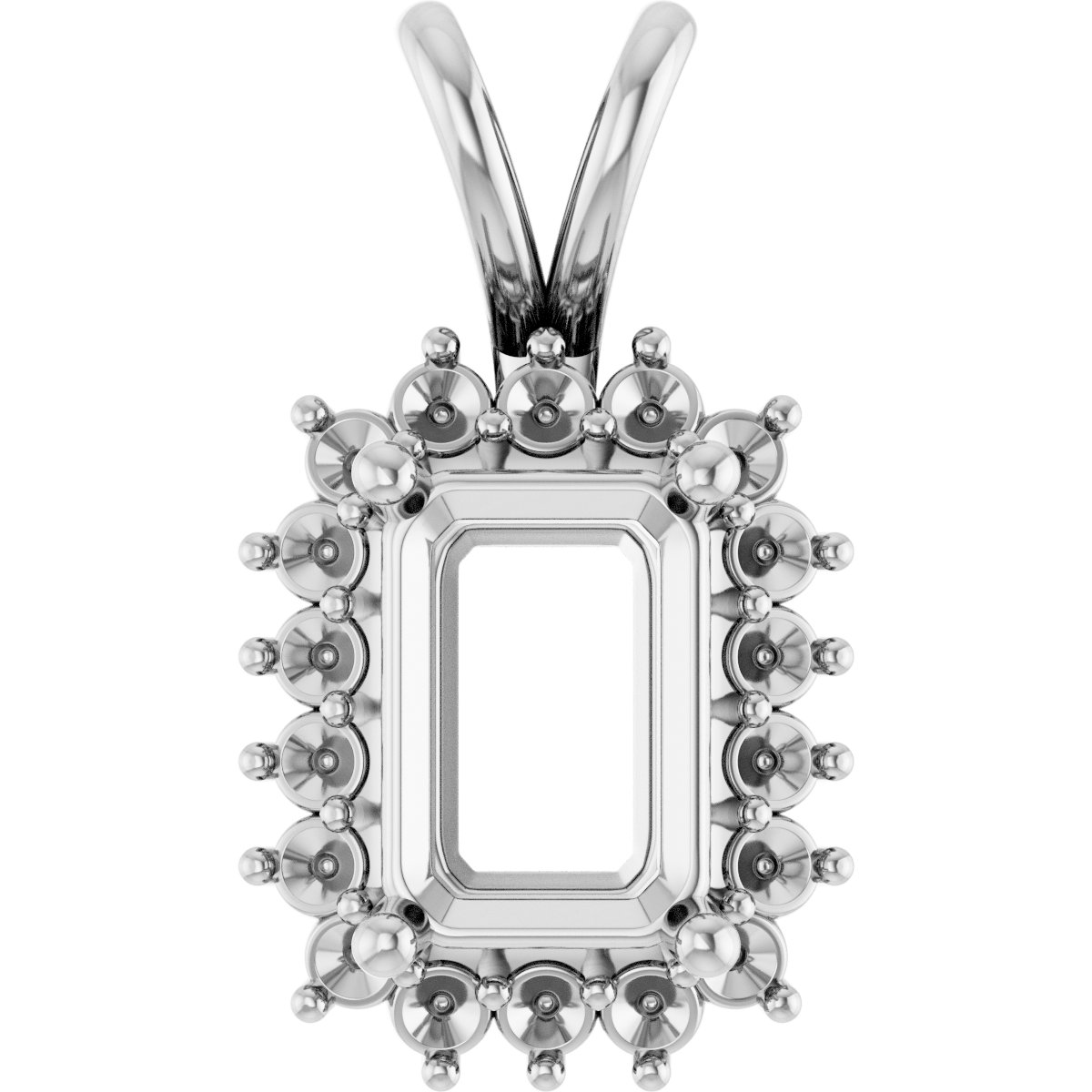 Halo-Style Pendant