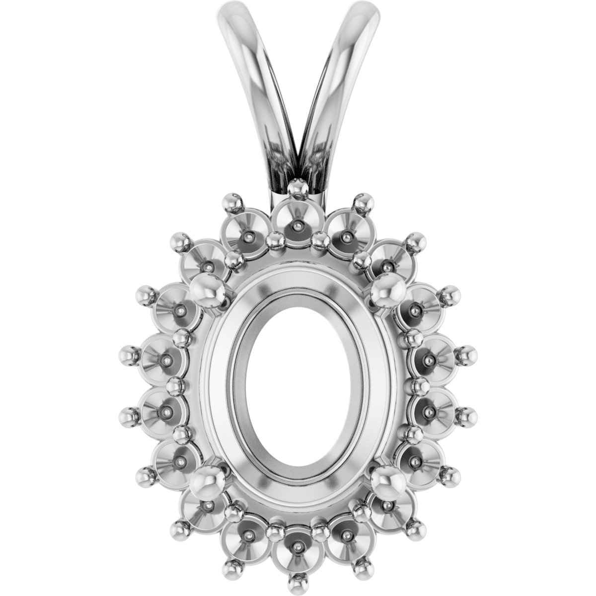 Halo-Style Pendant