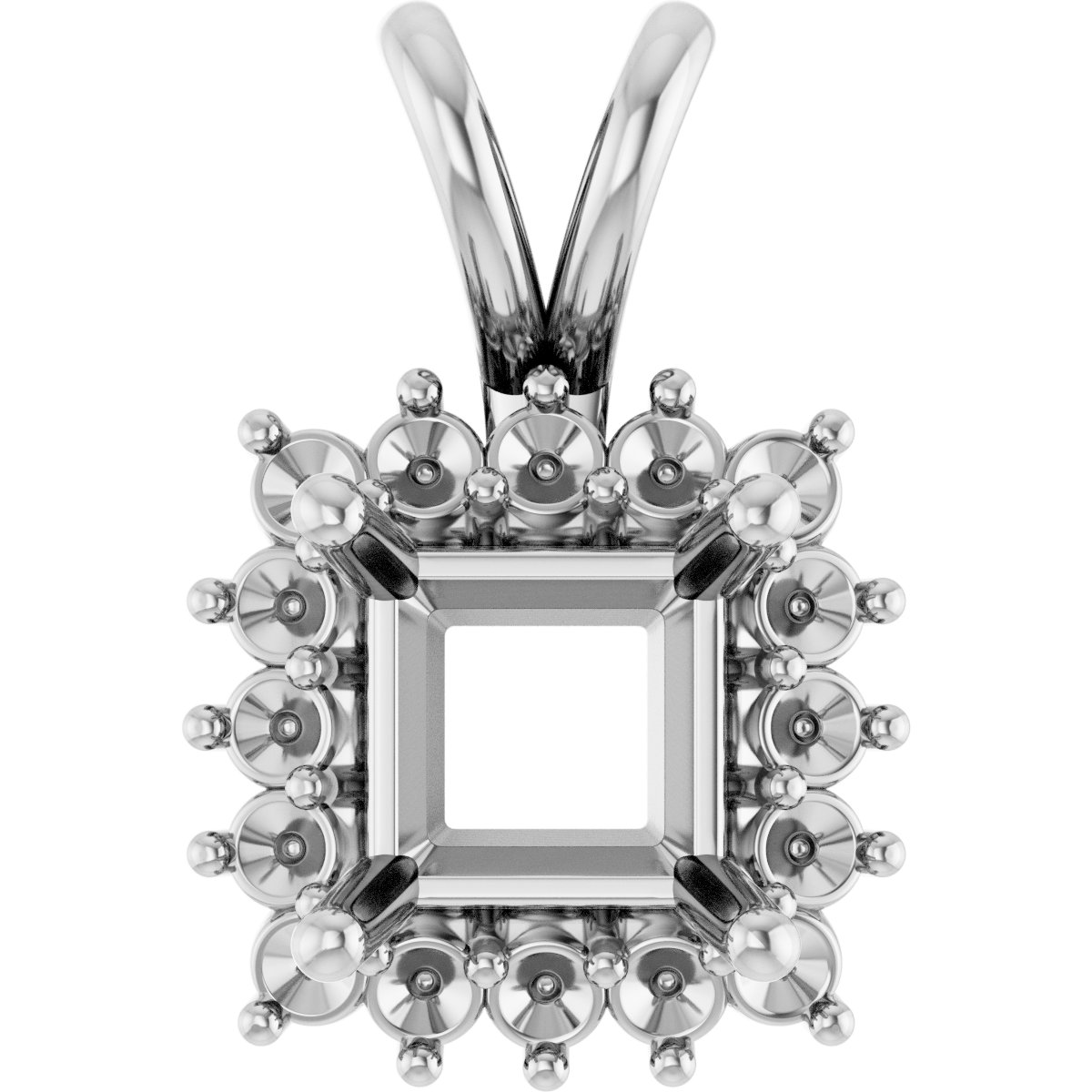 Halo-Style Pendant
