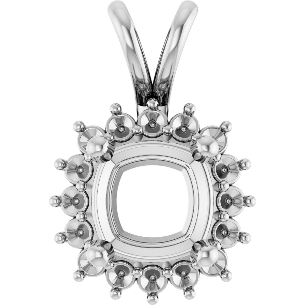 Halo-Style Pendant