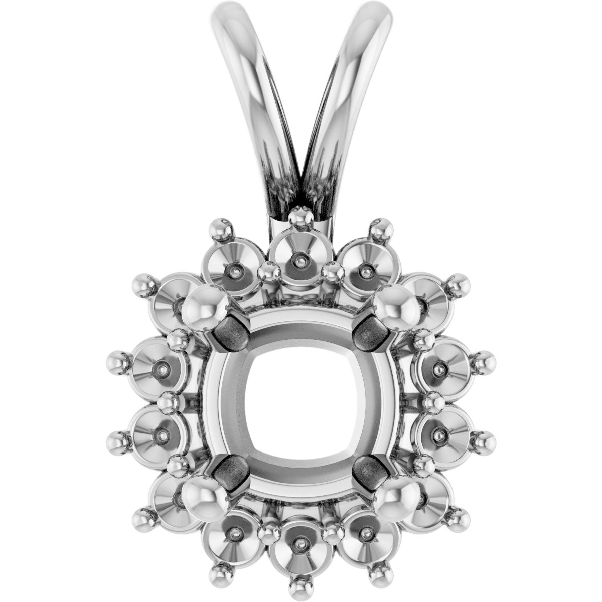 Halo-Style Pendant