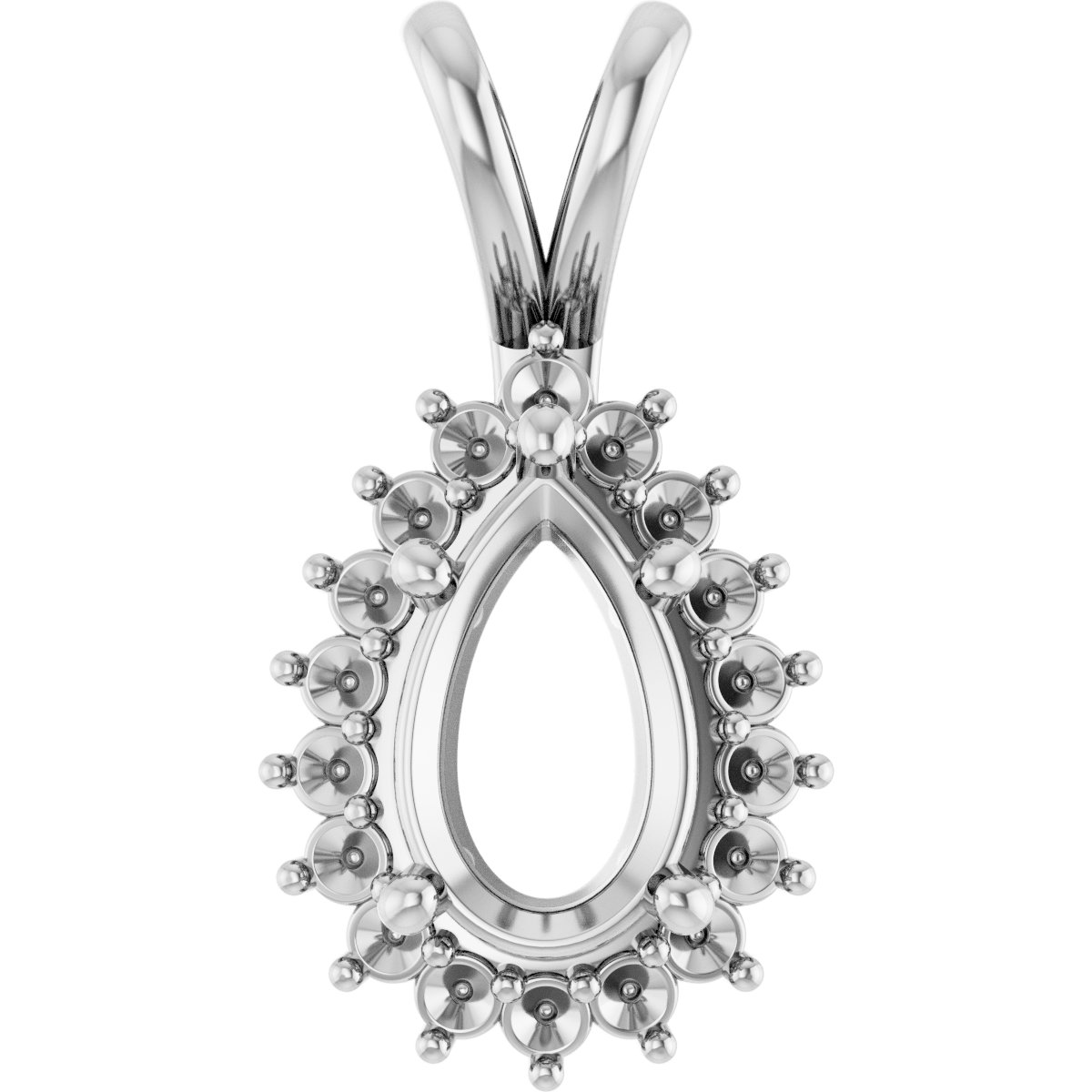 Halo-Style Pendant