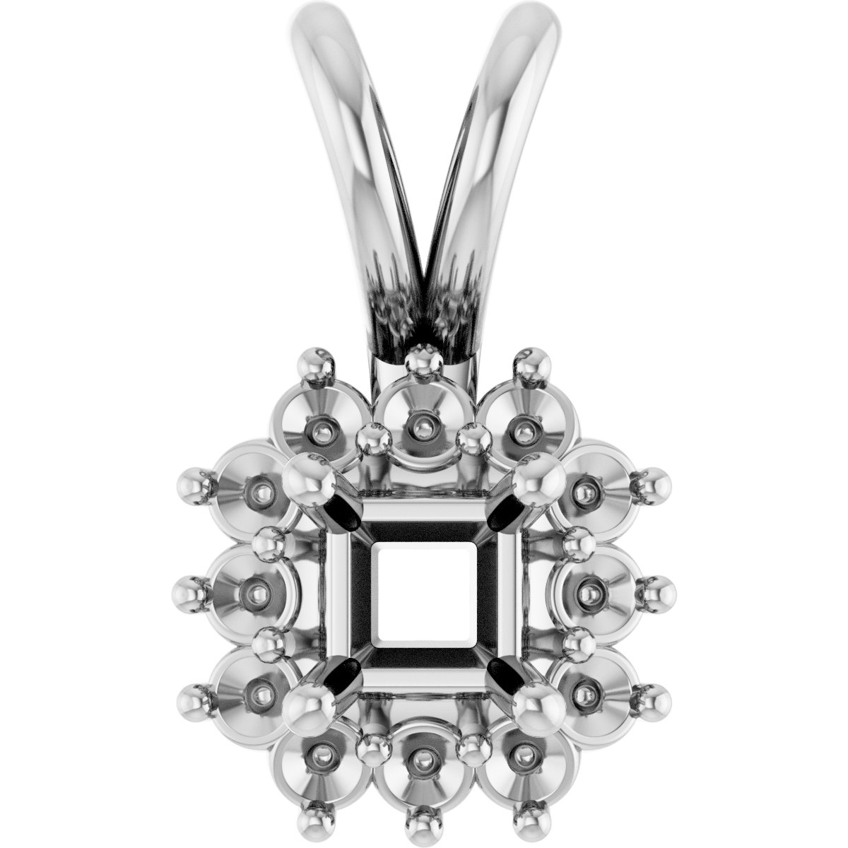 Halo-Style Pendant