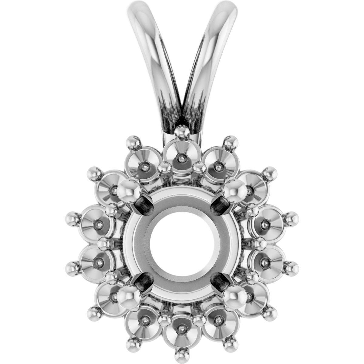 Halo-Style Pendant