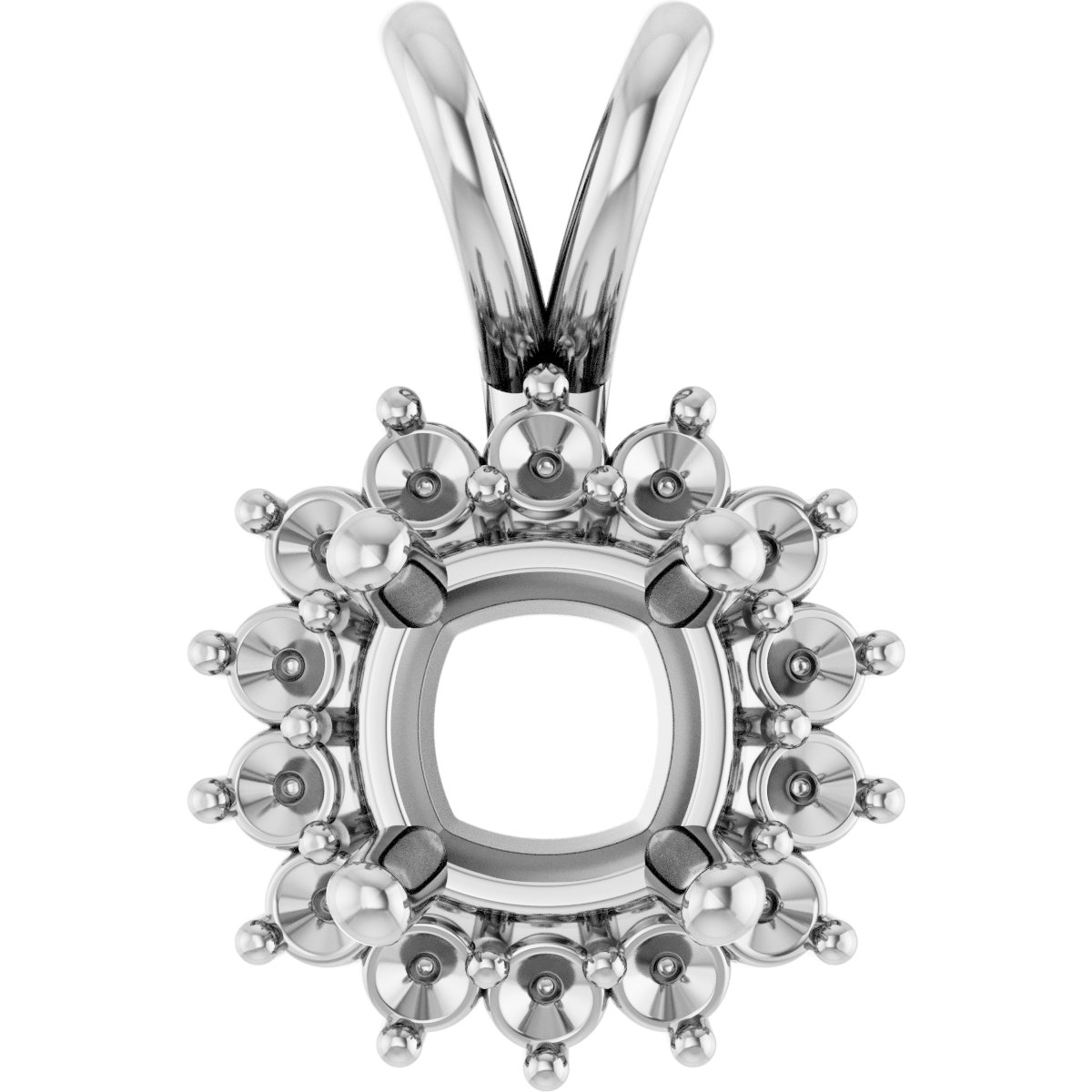 Halo-Style Pendant