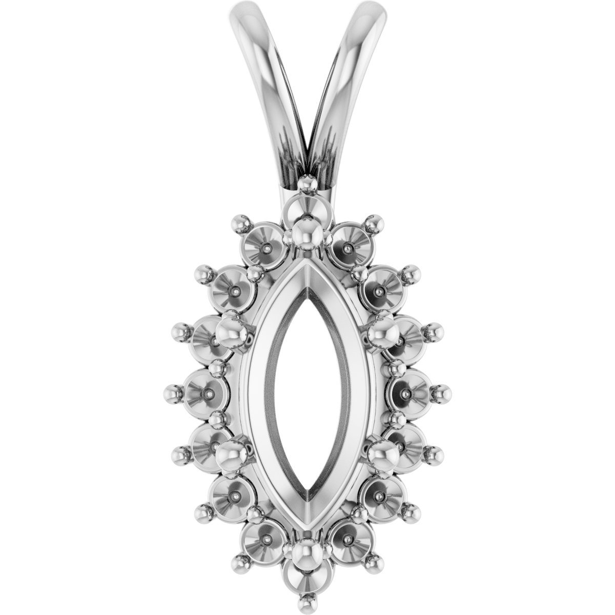 Halo-Style Pendant