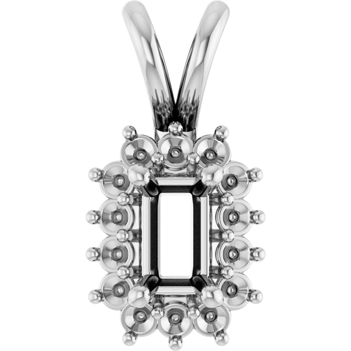 Halo-Style Pendant
