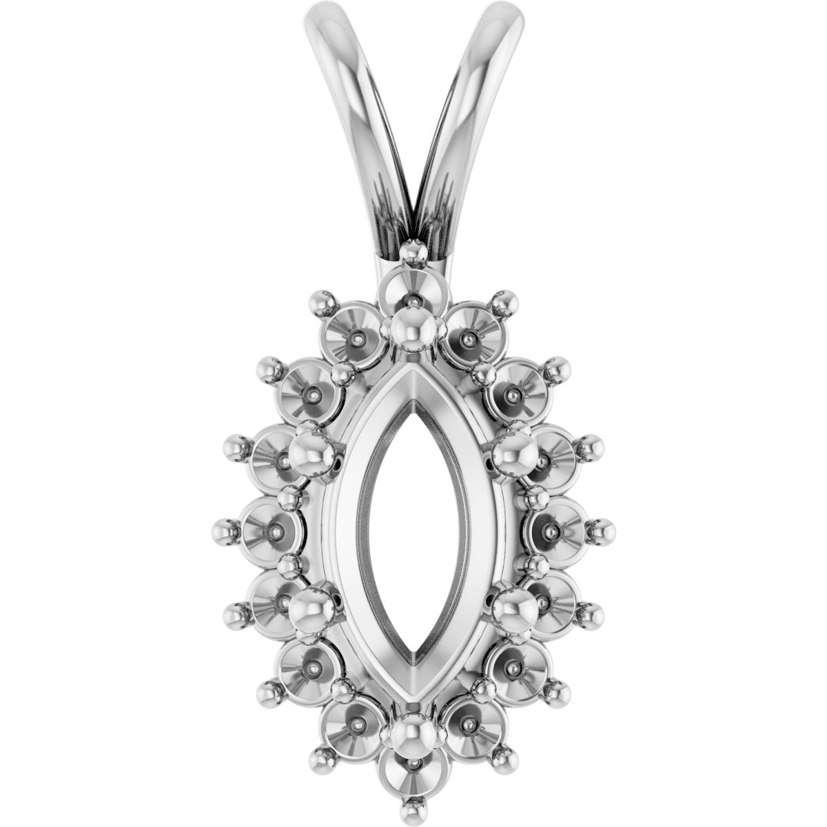 Halo-Style Pendant