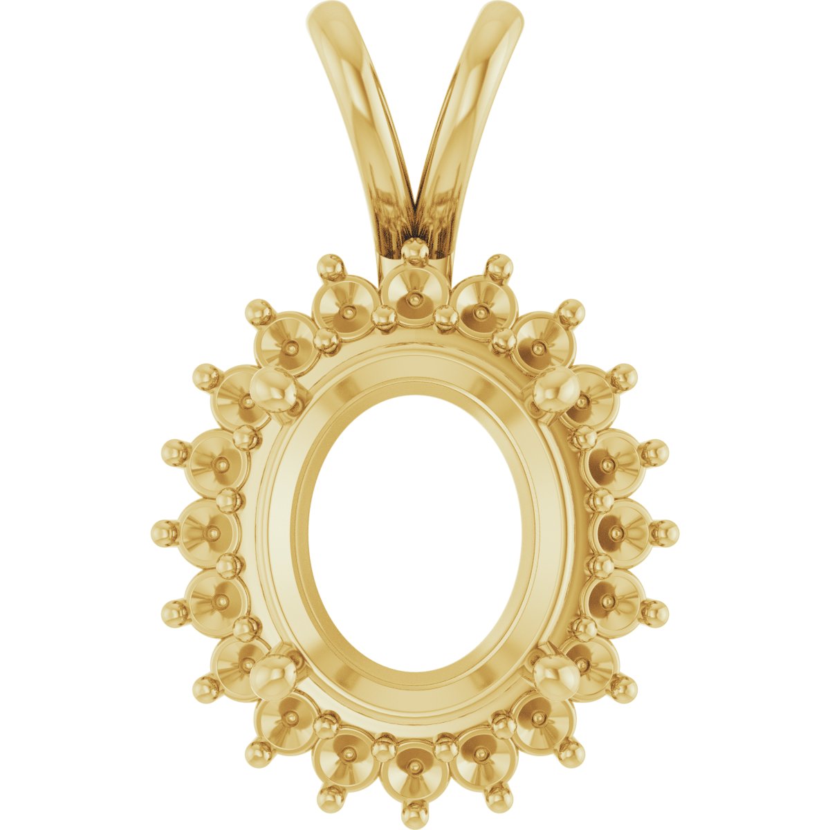 Halo-Style Pendant