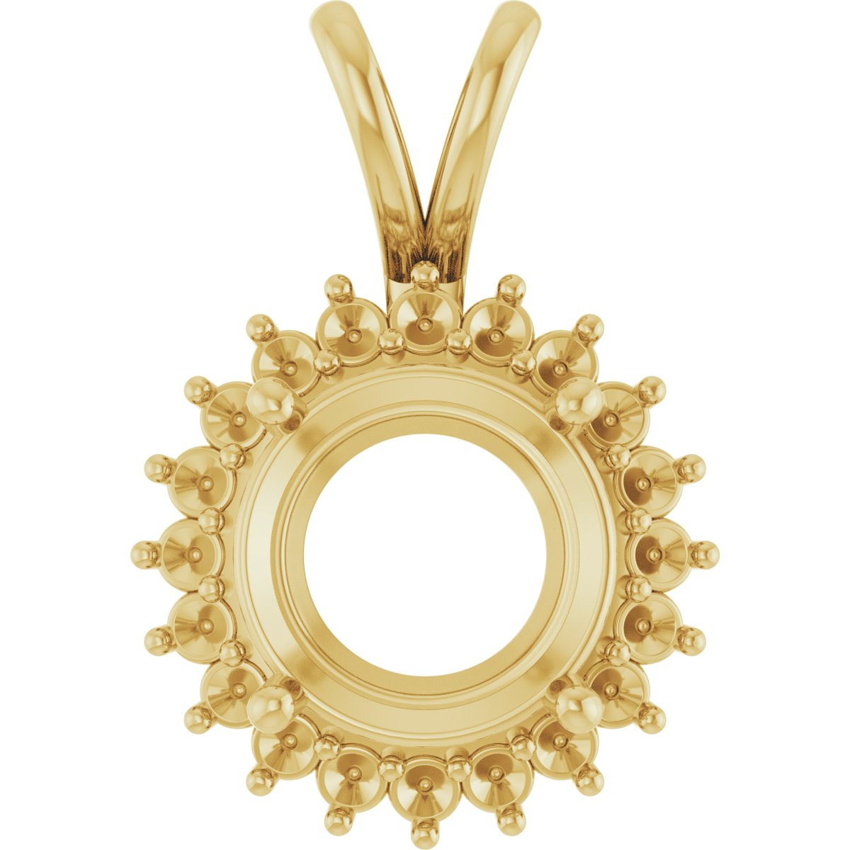 Halo-Style Pendant