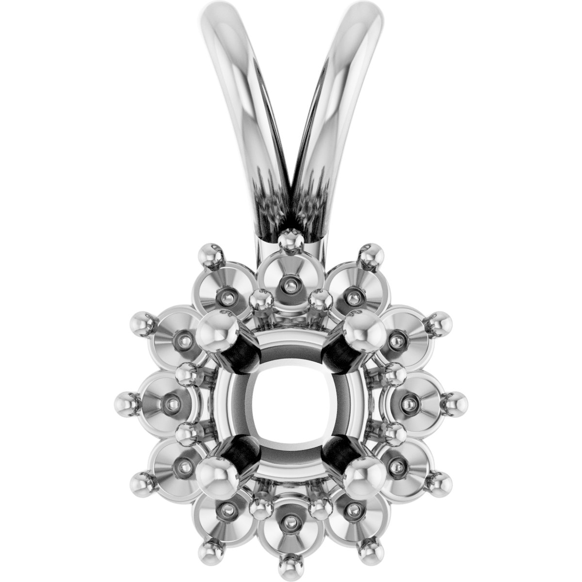 Halo-Style Pendant