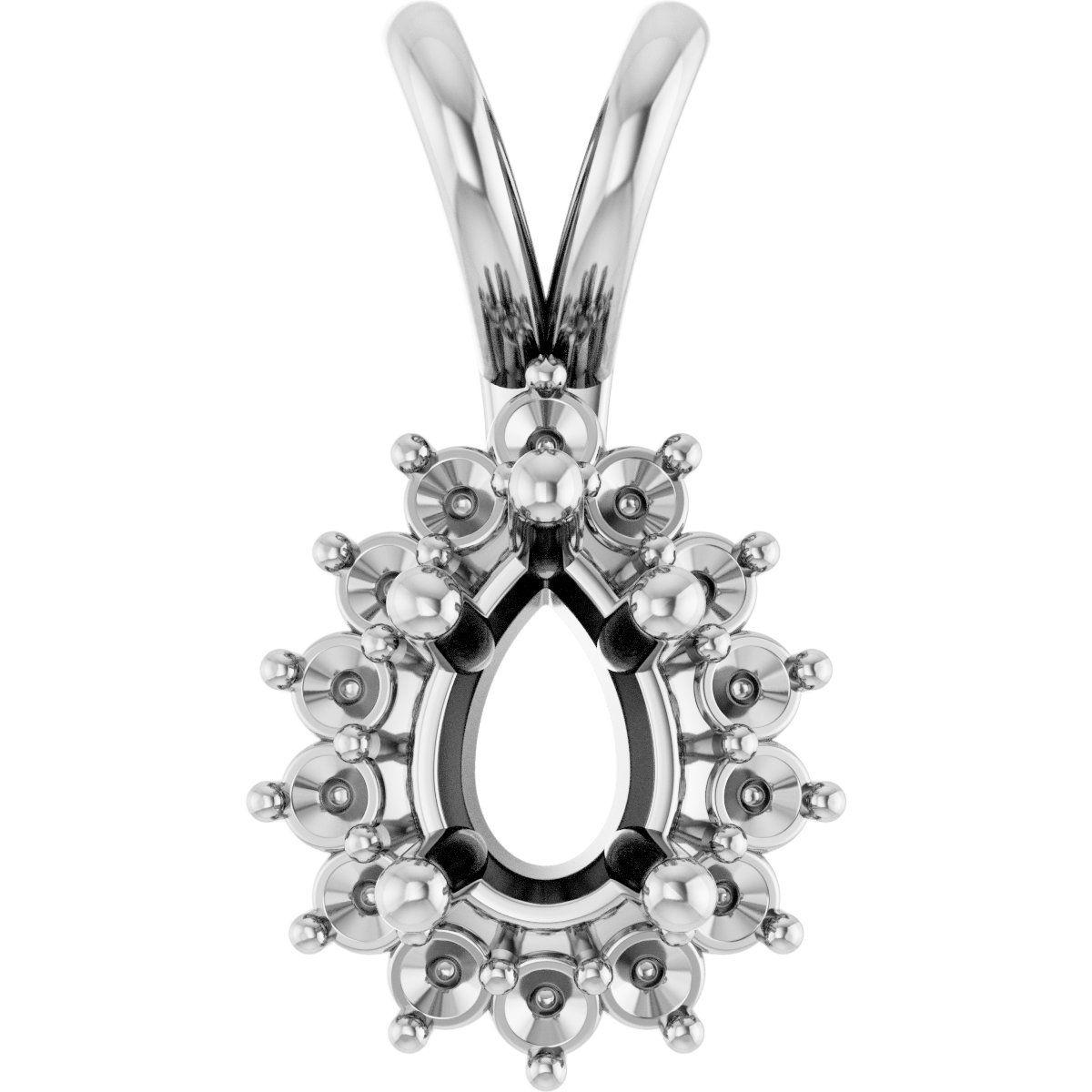 Halo-Style Pendant