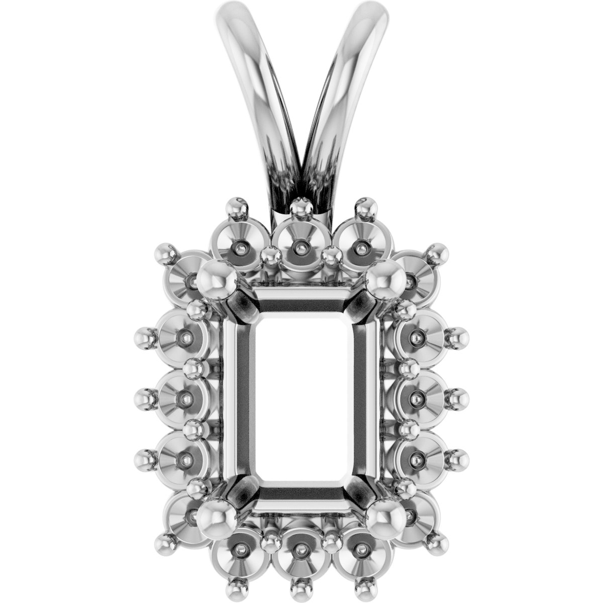 Halo-Style Pendant