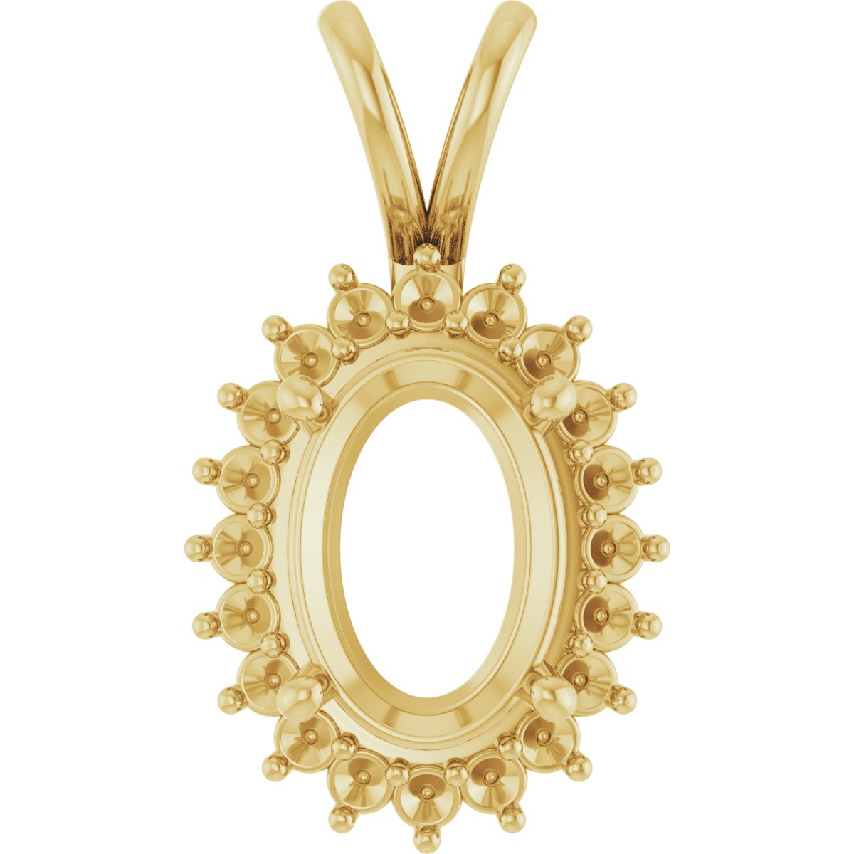 Halo-Style Pendant