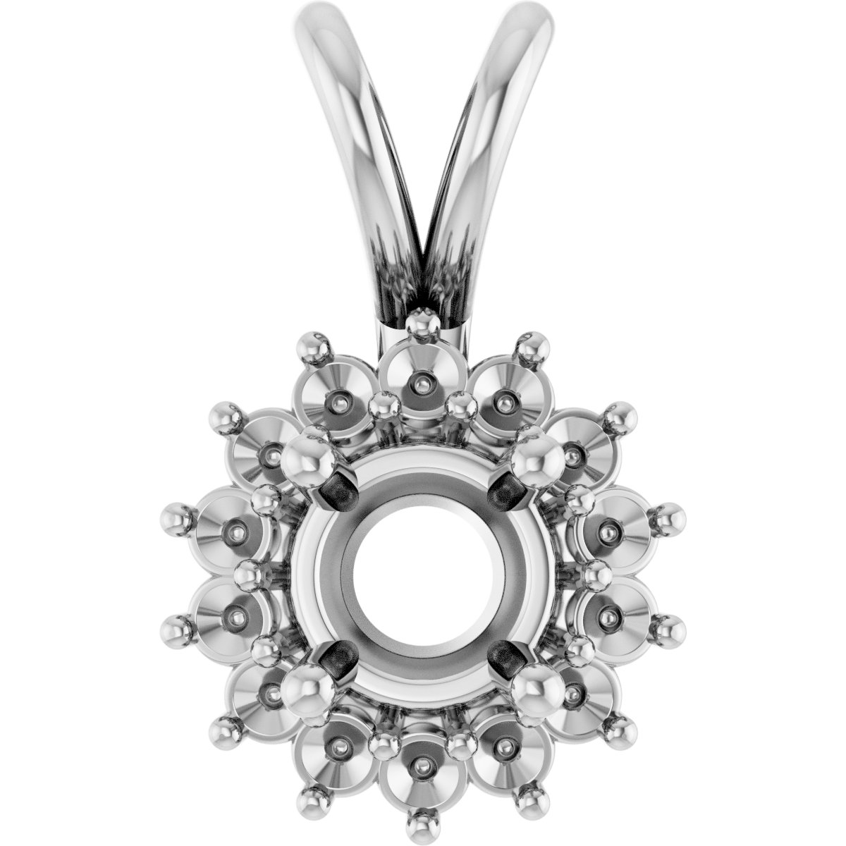 Halo-Style Pendant