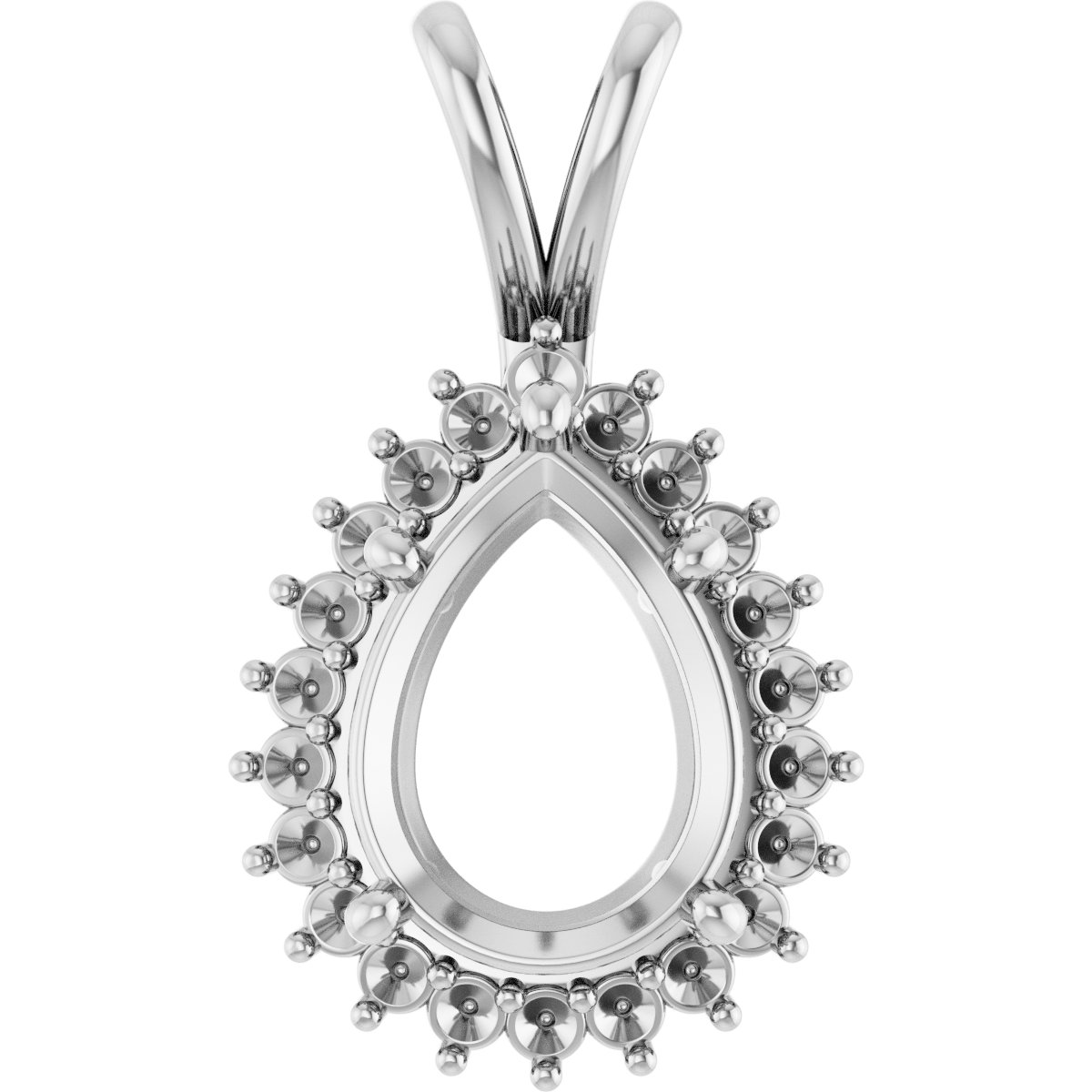 Halo-Style Pendant