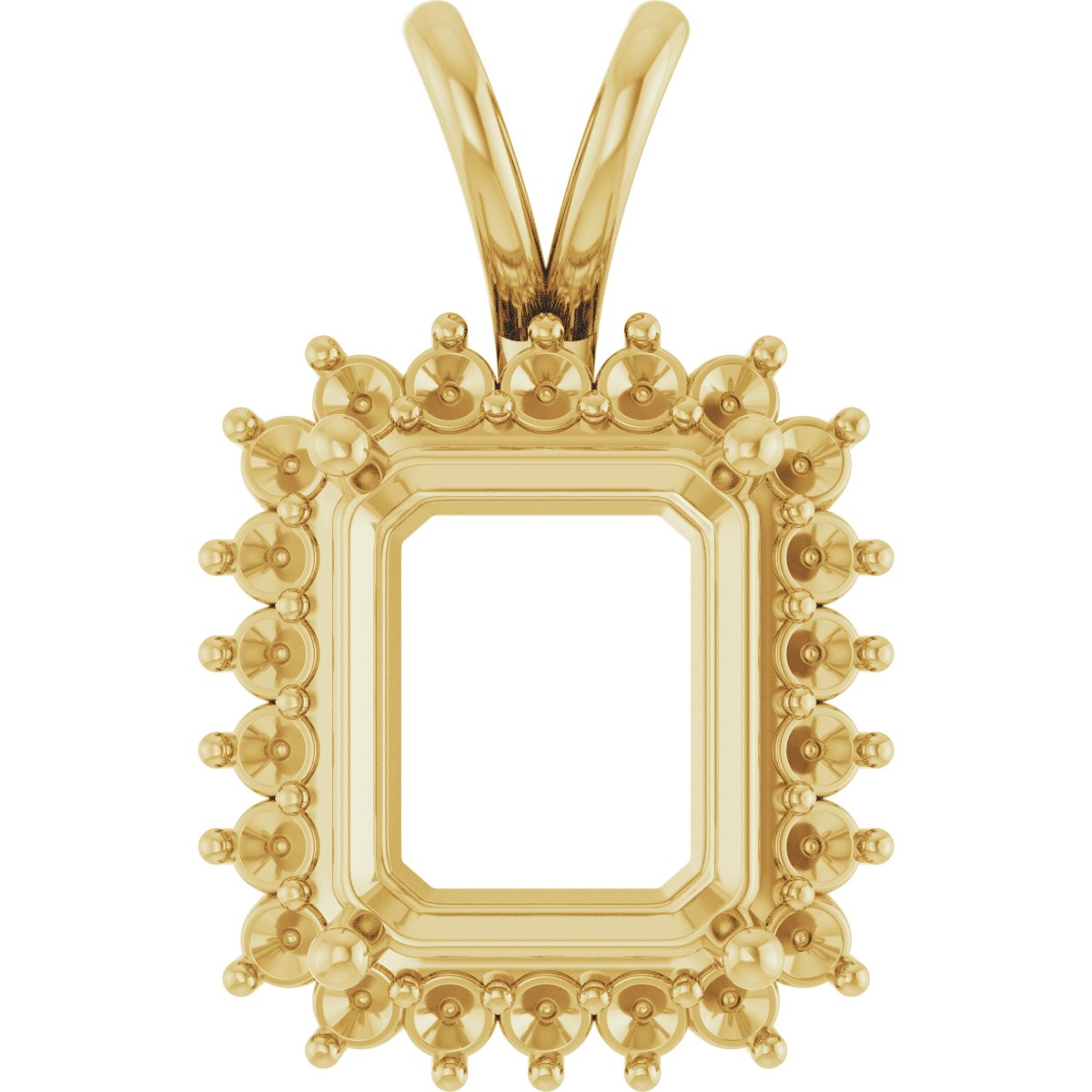 Halo-Style Pendant