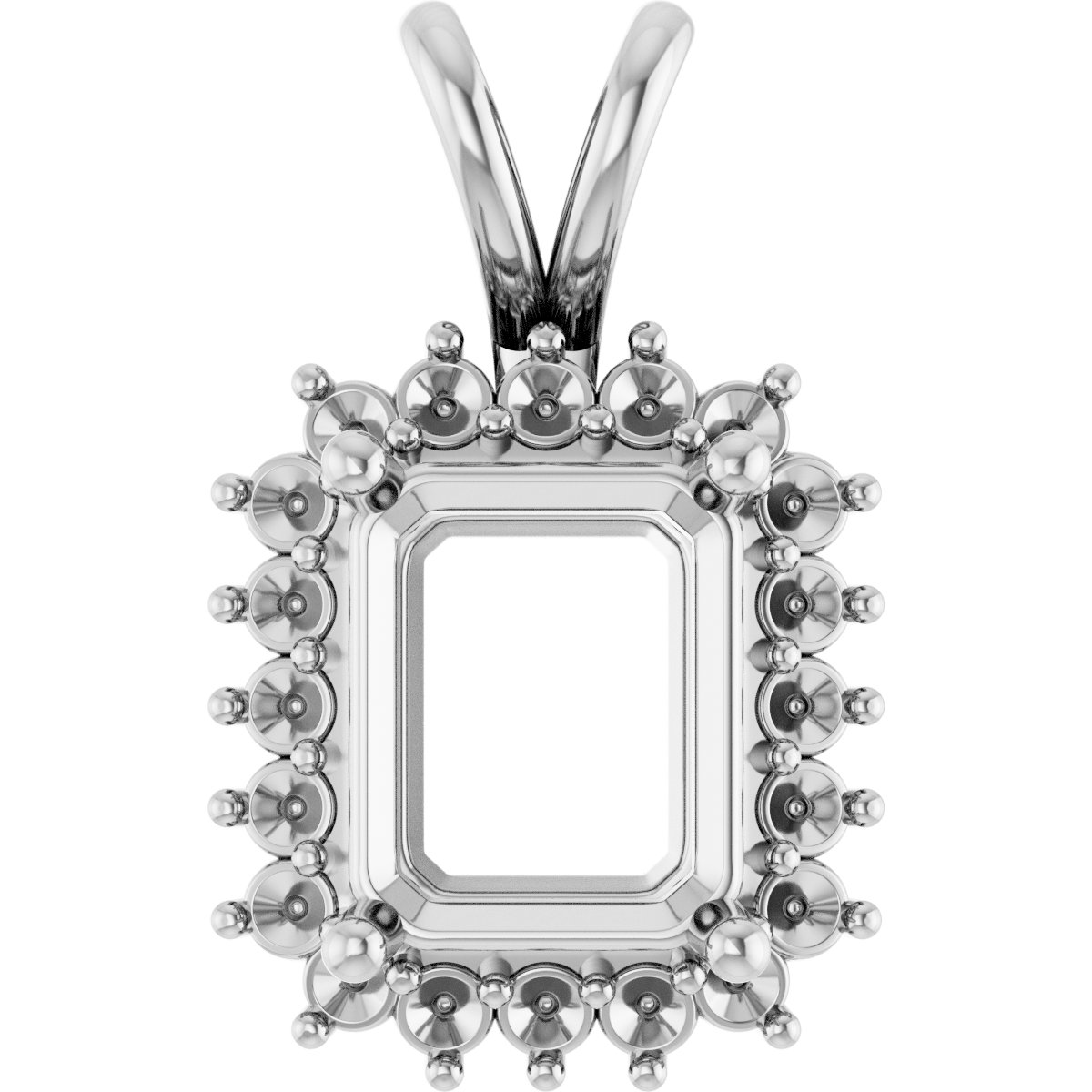 Halo-Style Pendant