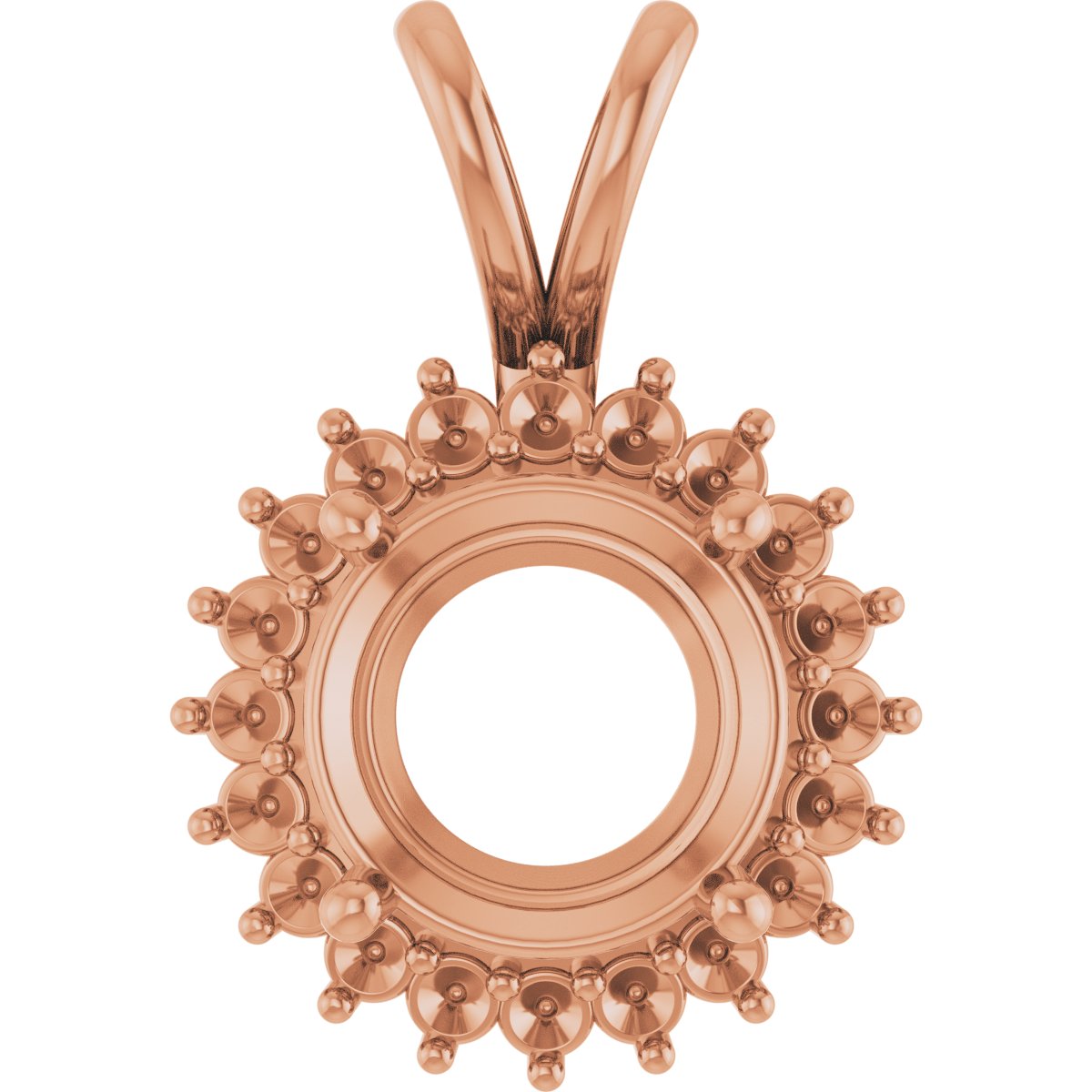 Halo-Style Pendant