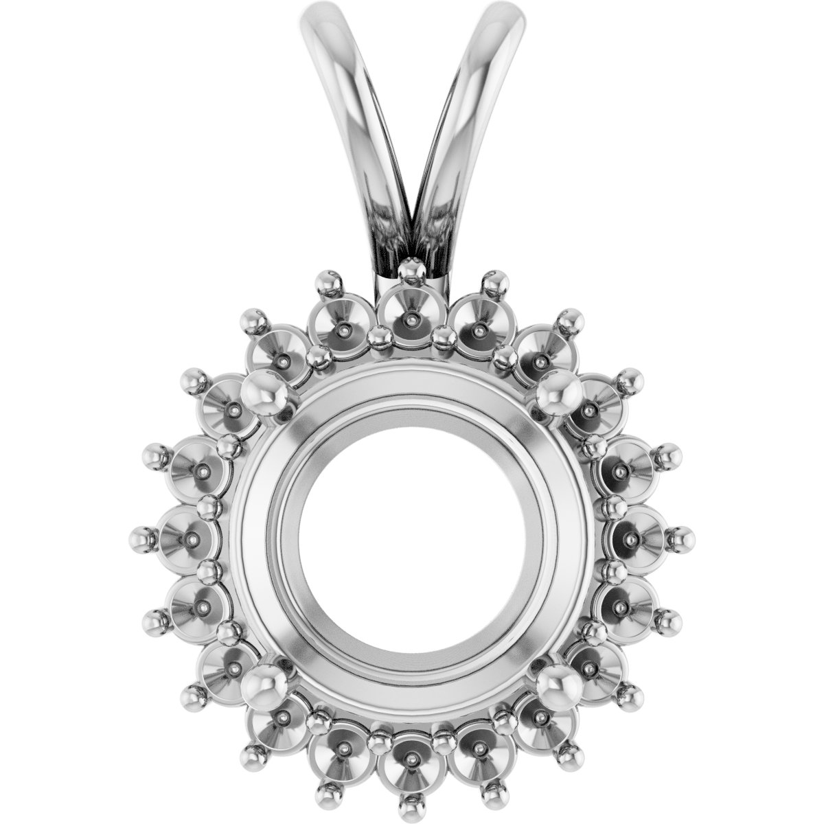 Halo-Style Pendant