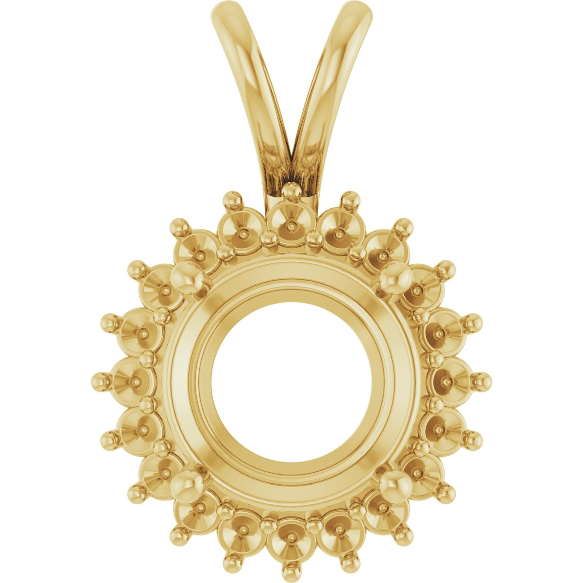 Halo-Style Pendant