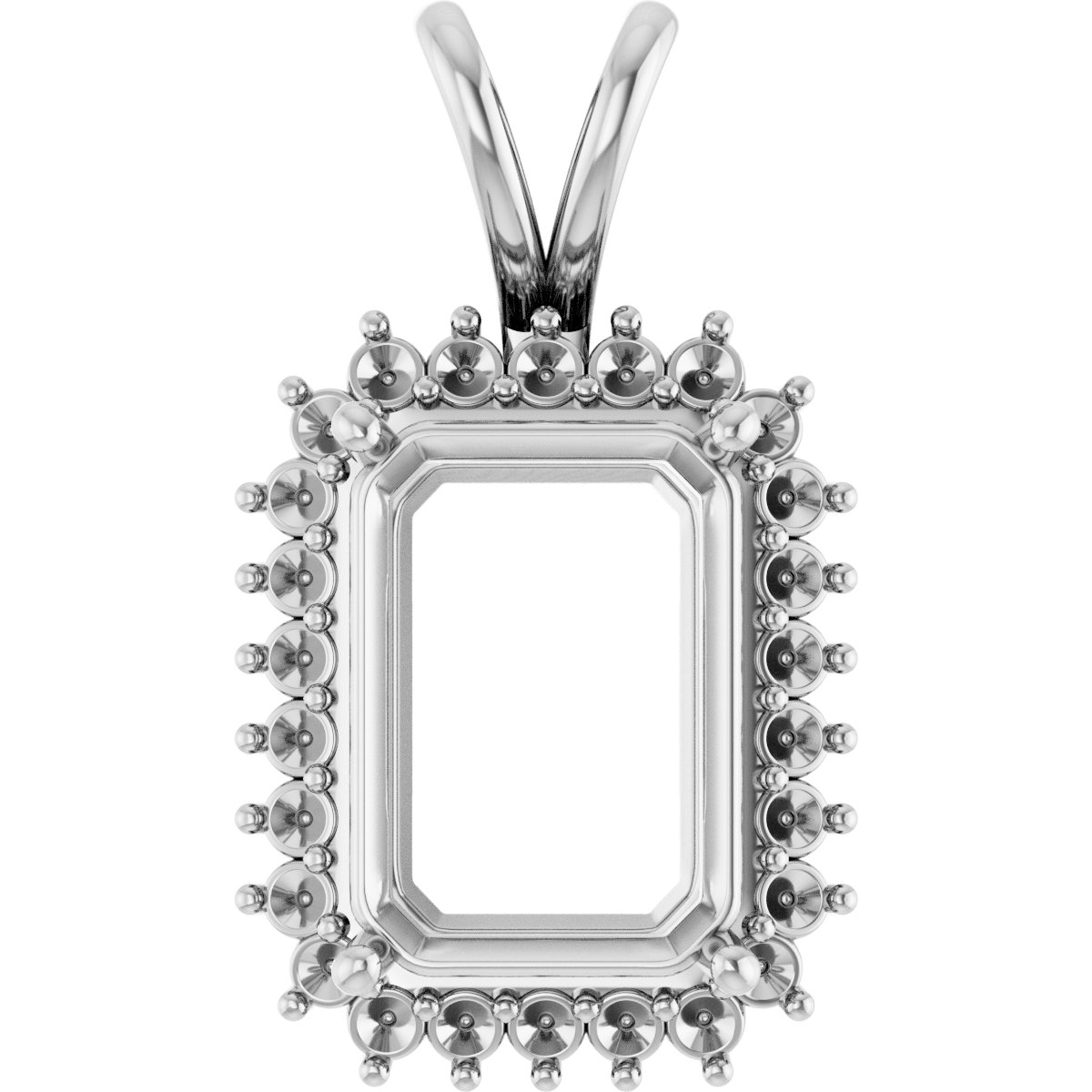 Halo-Style Pendant