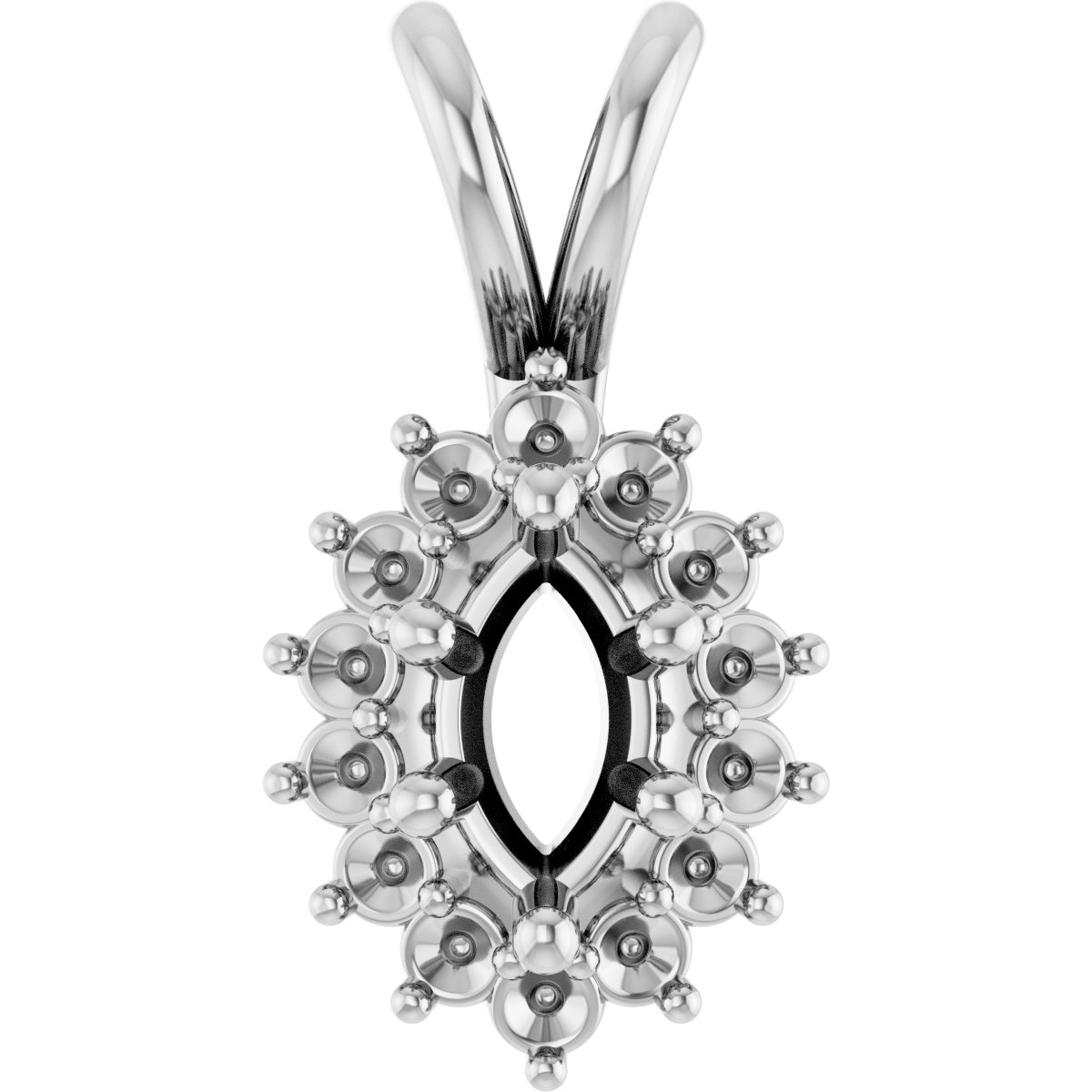 Halo-Style Pendant