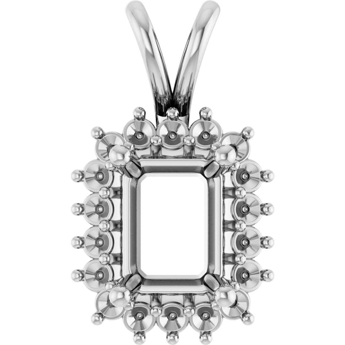 Halo-Style Pendant
