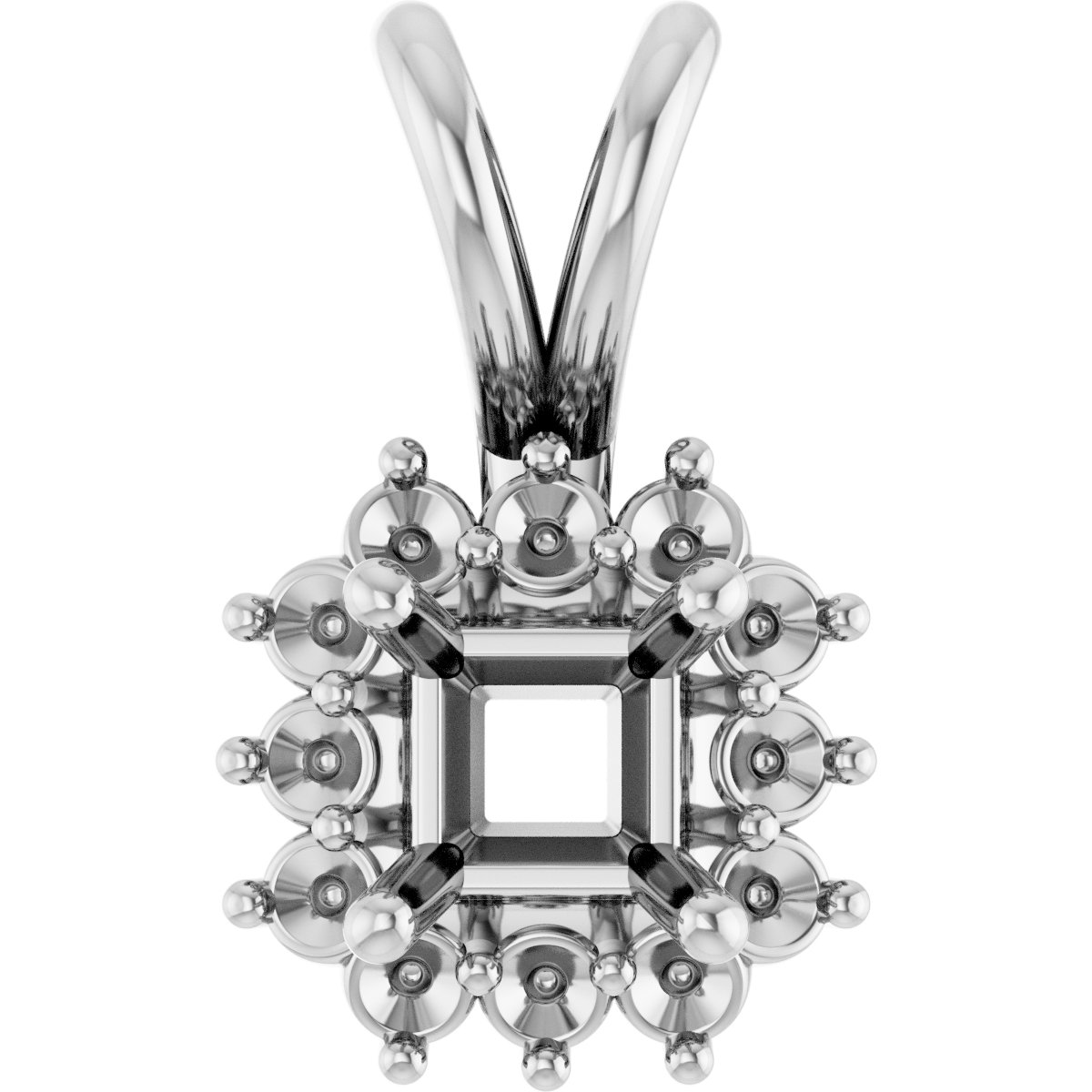 Halo-Style Pendant