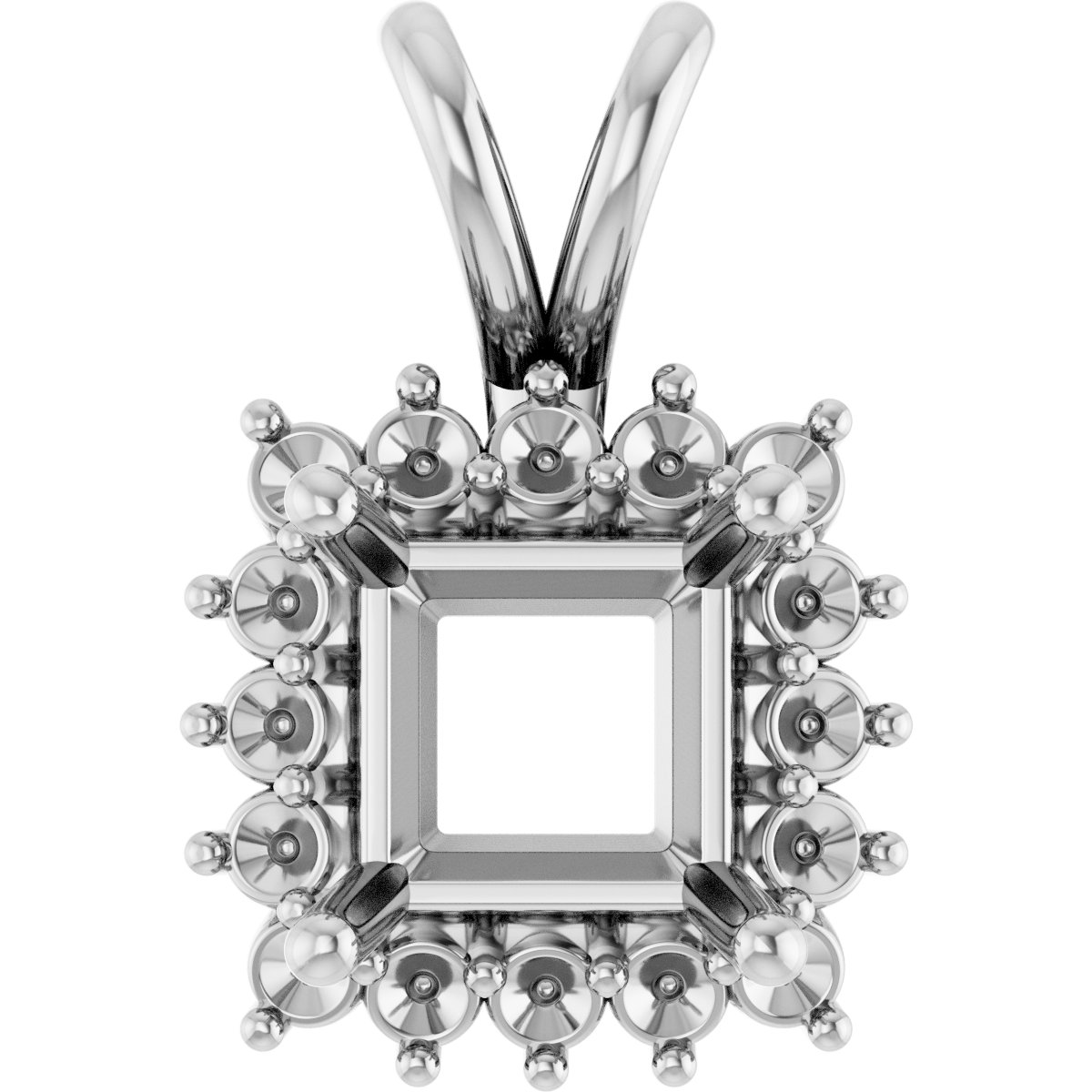 Halo-Style Pendant