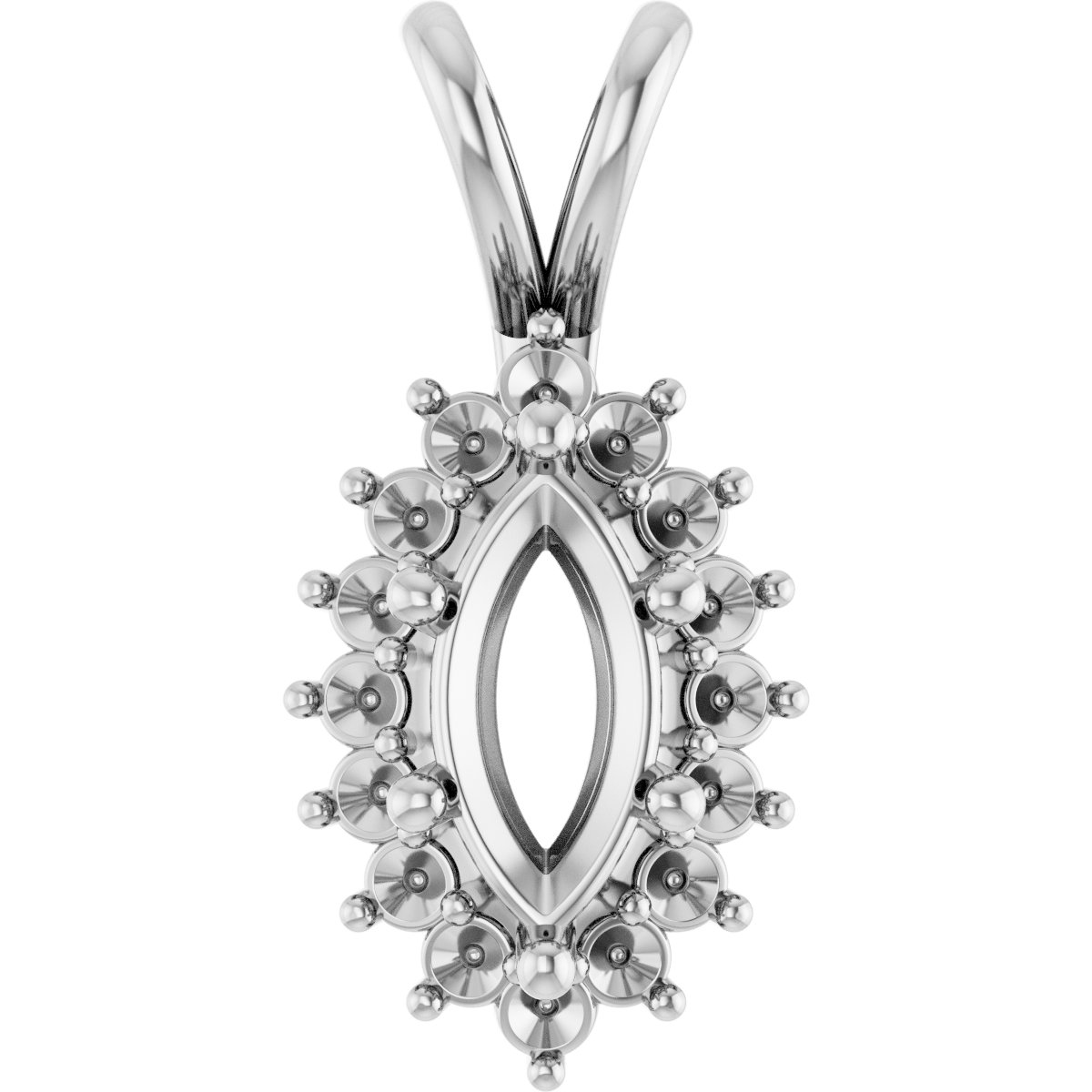 Halo-Style Pendant