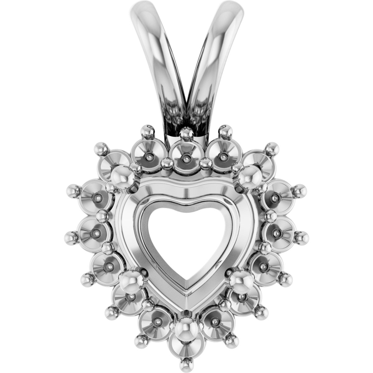 Halo-Style Pendant