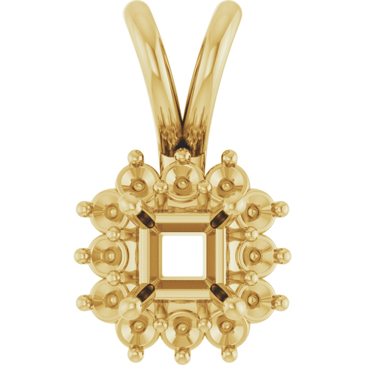 Halo-Style Pendant