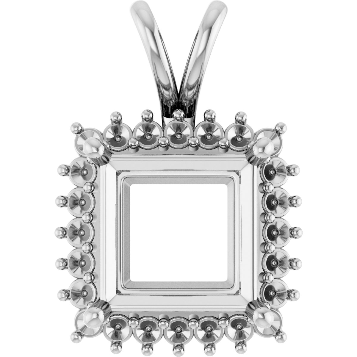 Halo-Style Pendant