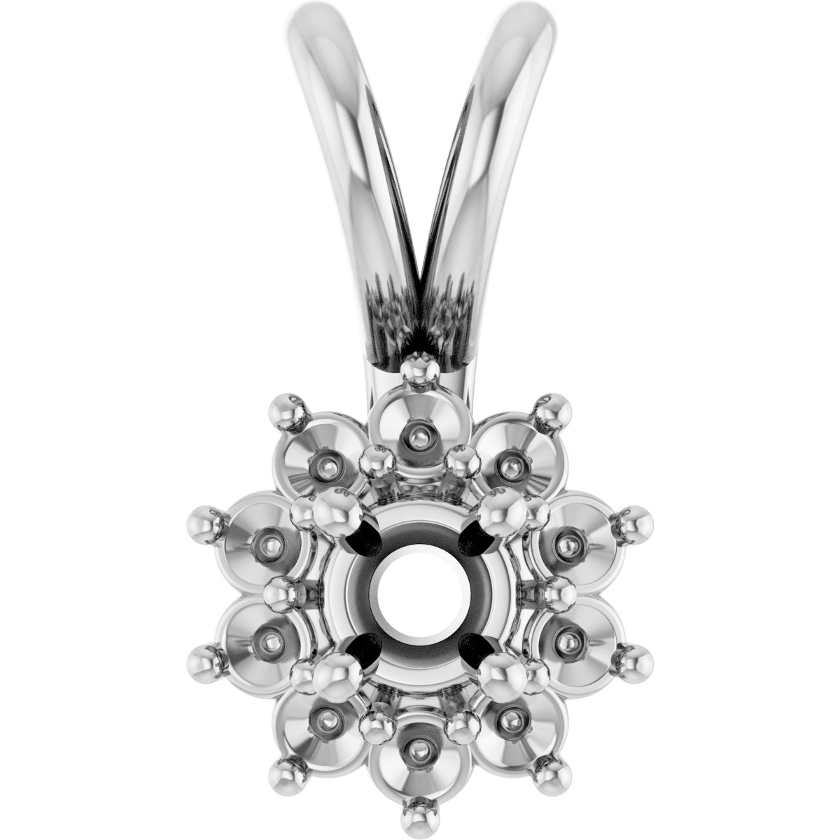 Halo-Style Pendant