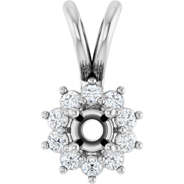 14k White Gold