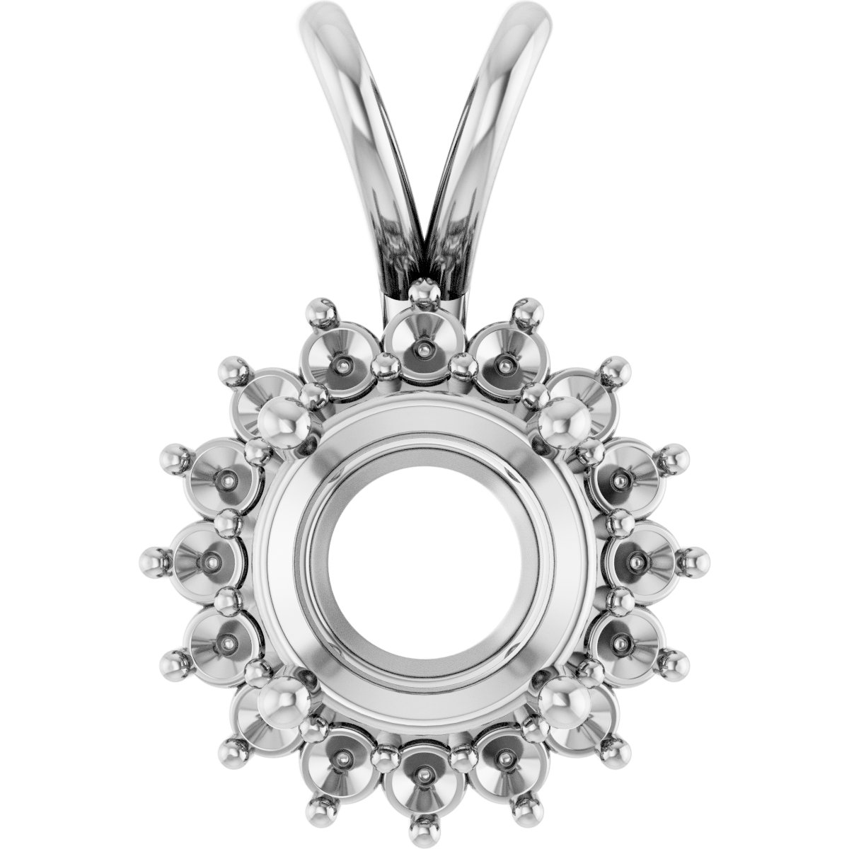 Halo-Style Pendant