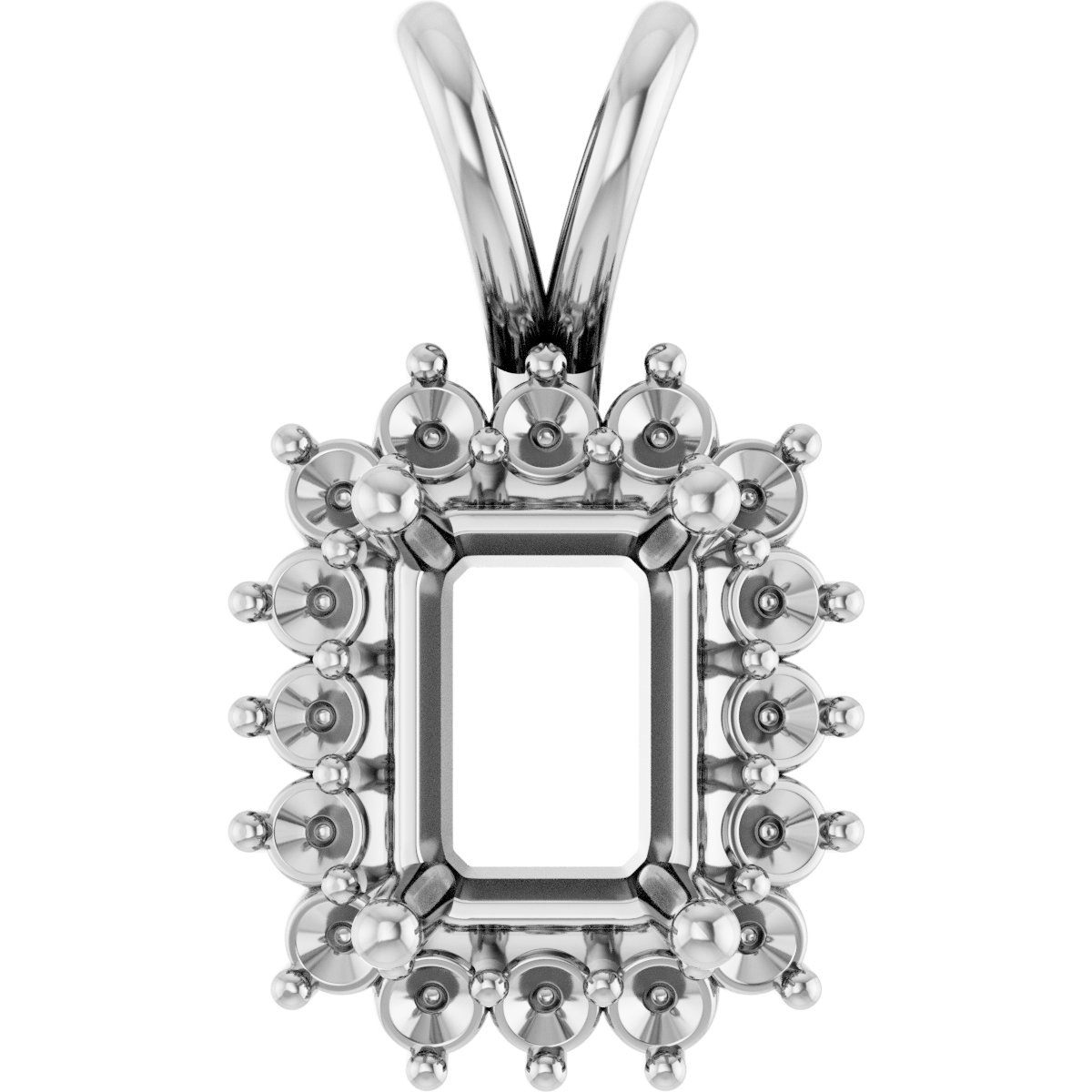 Halo-Style Pendant