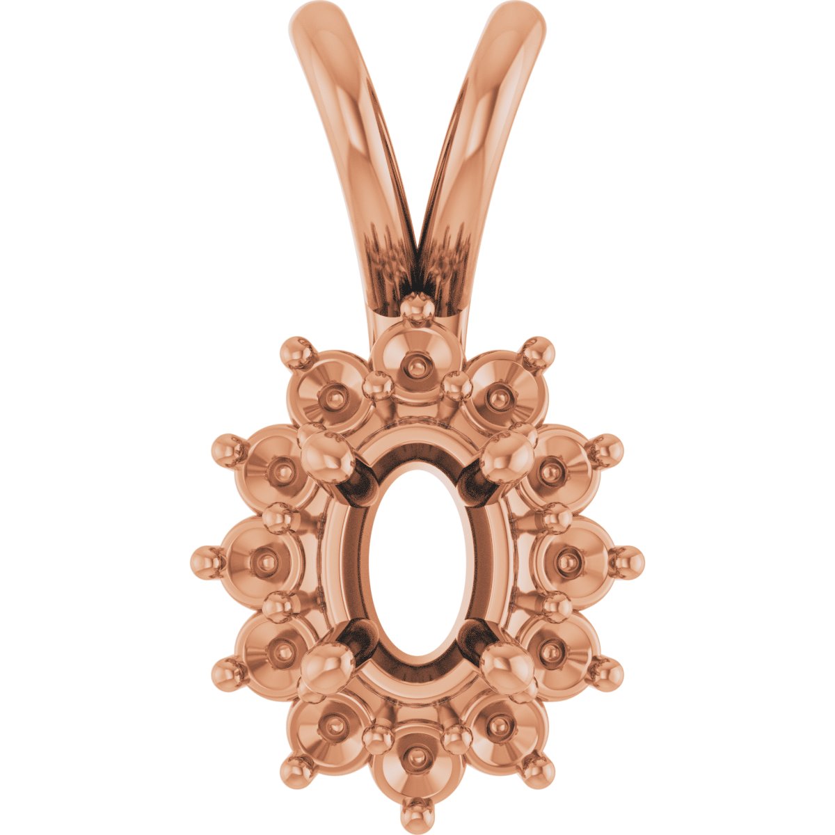 Halo-Style Pendant