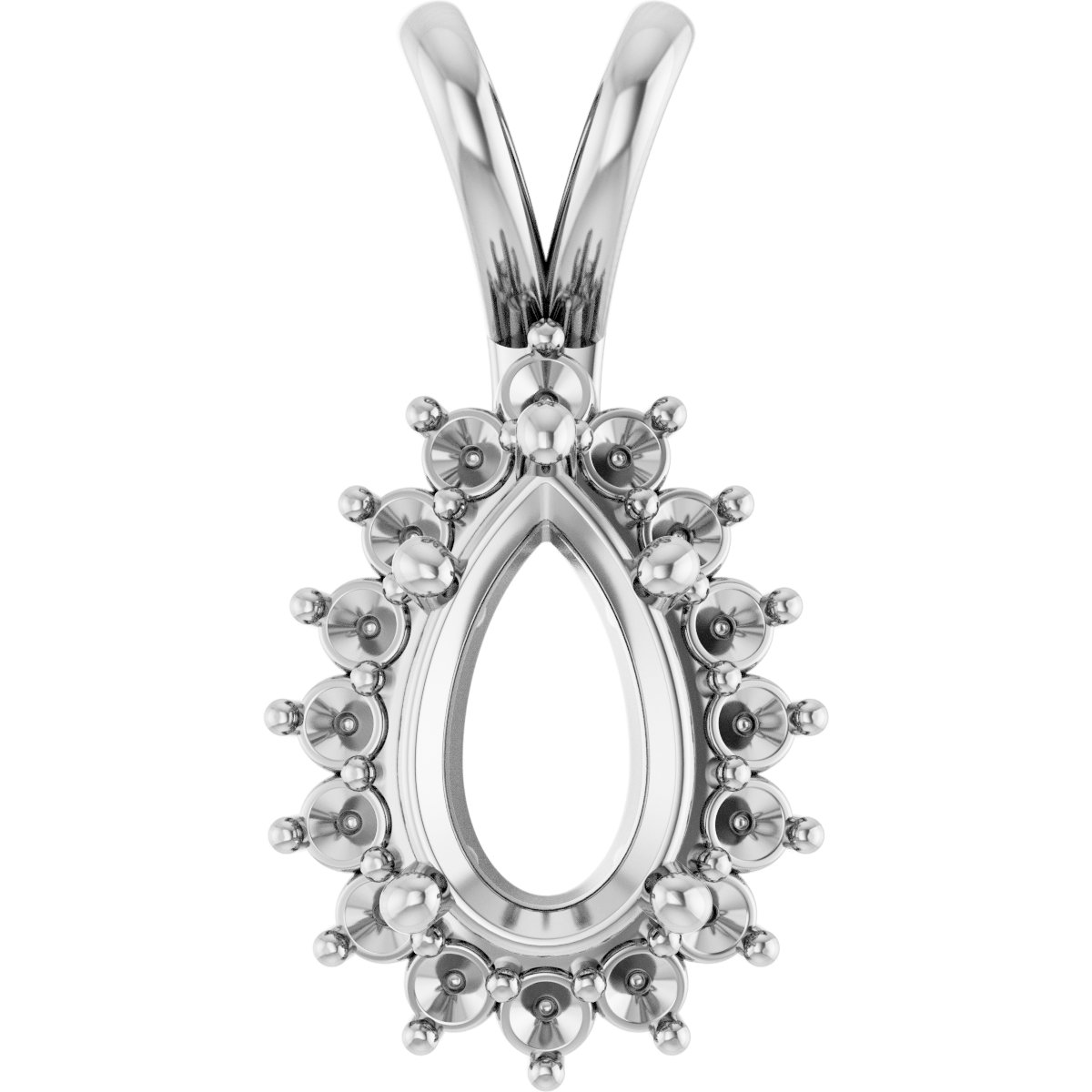 Halo-Style Pendant