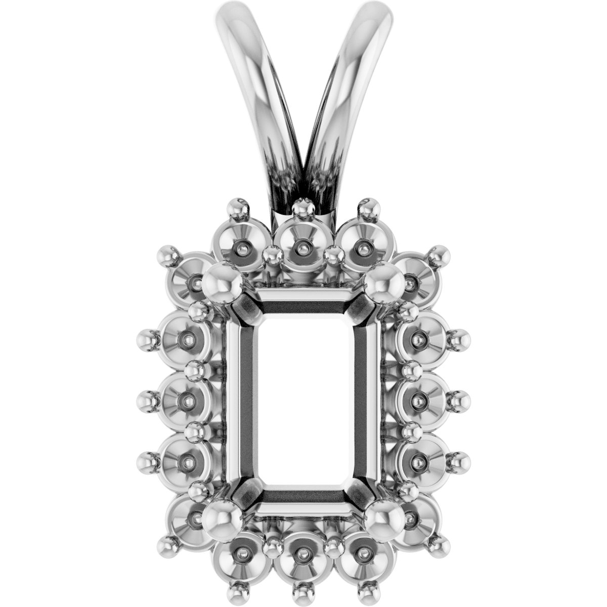 Halo-Style Pendant